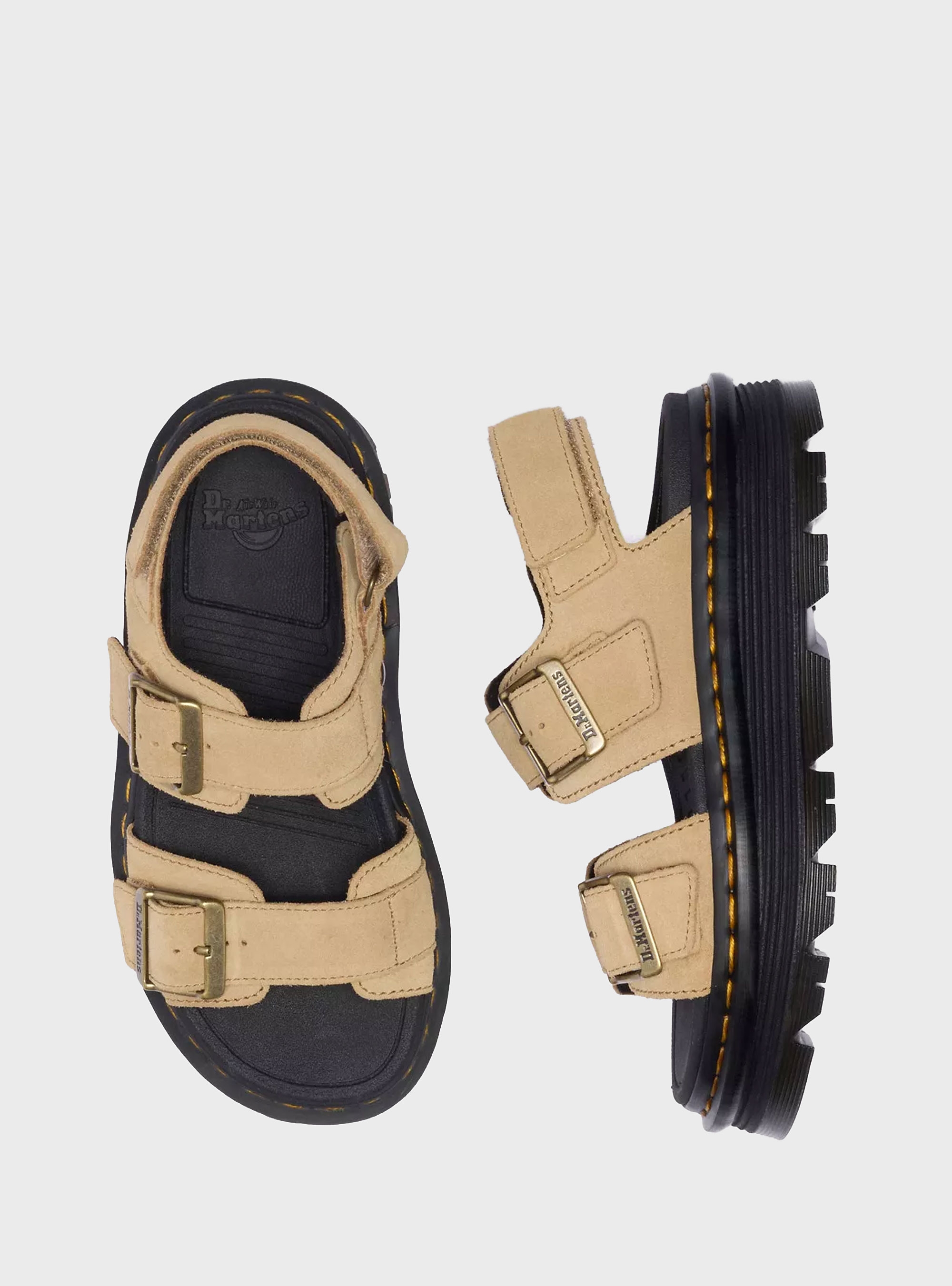 Dr Martens ZebZag Sandal Sandals - Tan