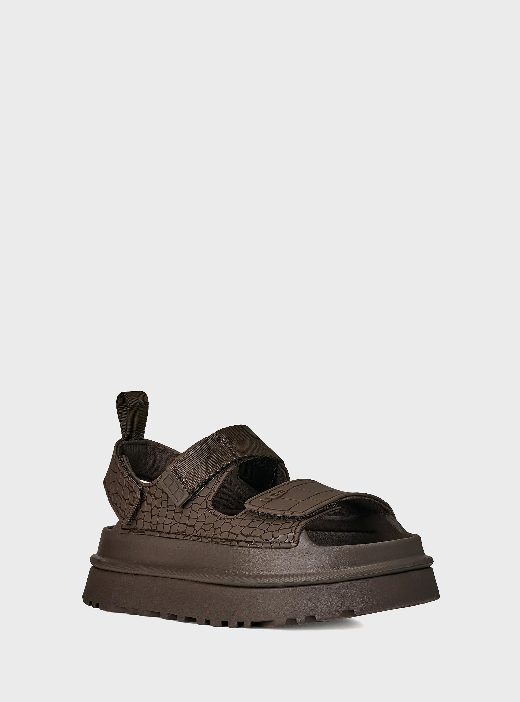 UGG GoldenGlow Embossed - Dark Brown