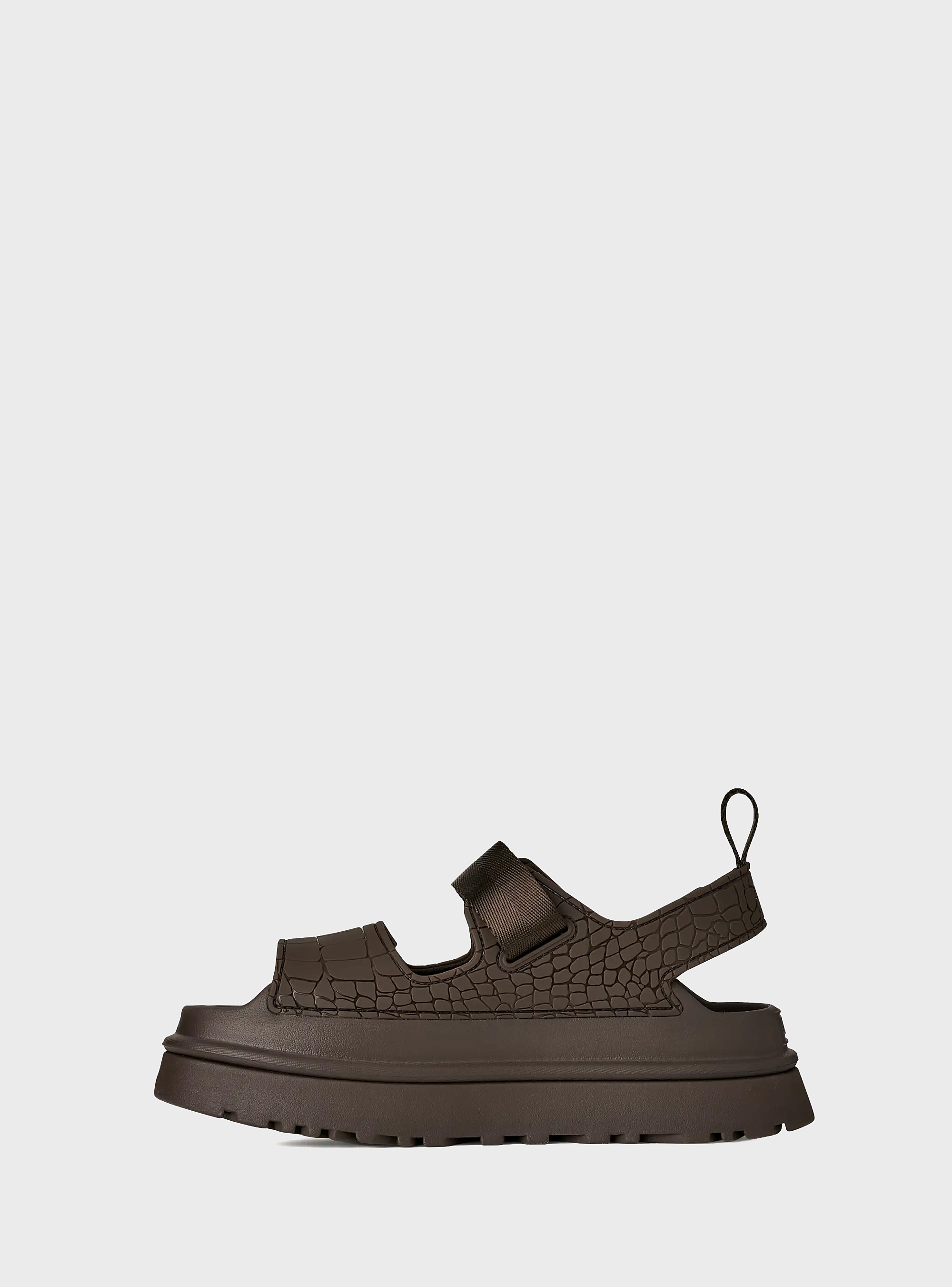 UGG GoldenGlow Embossed - Dark Brown