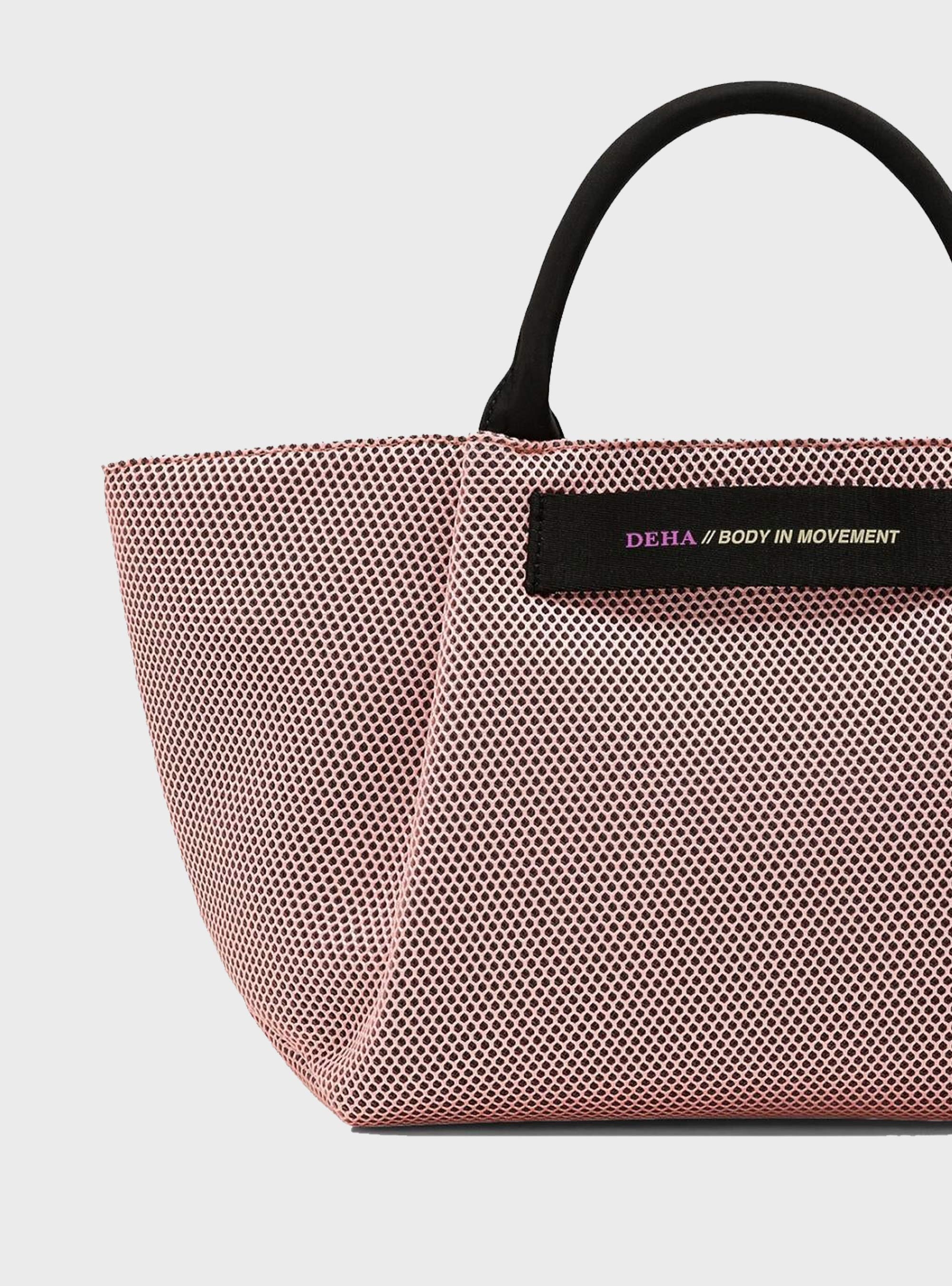 Deha Mesh Hand Bag - Pink