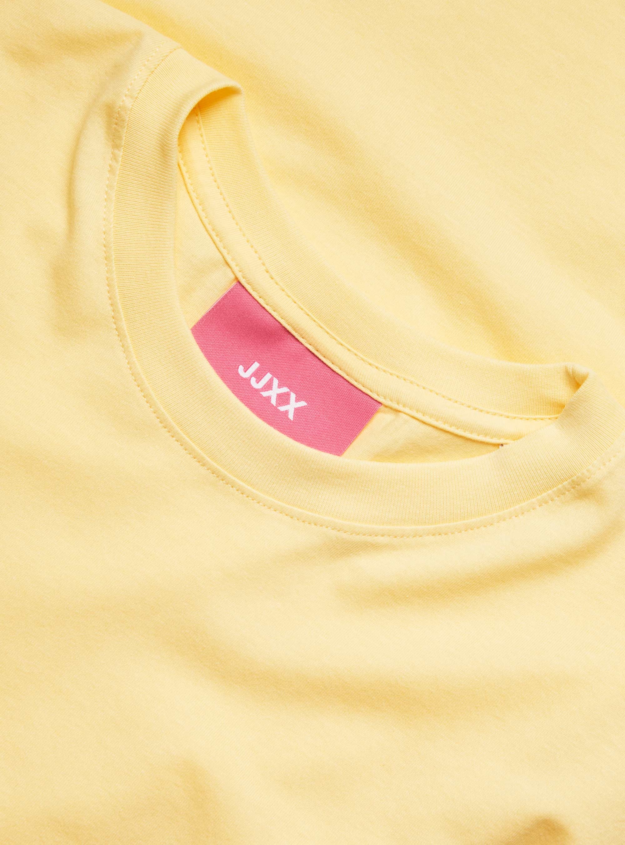 JJXX Astrid Boxy Sleeve Every Tee - Yellow