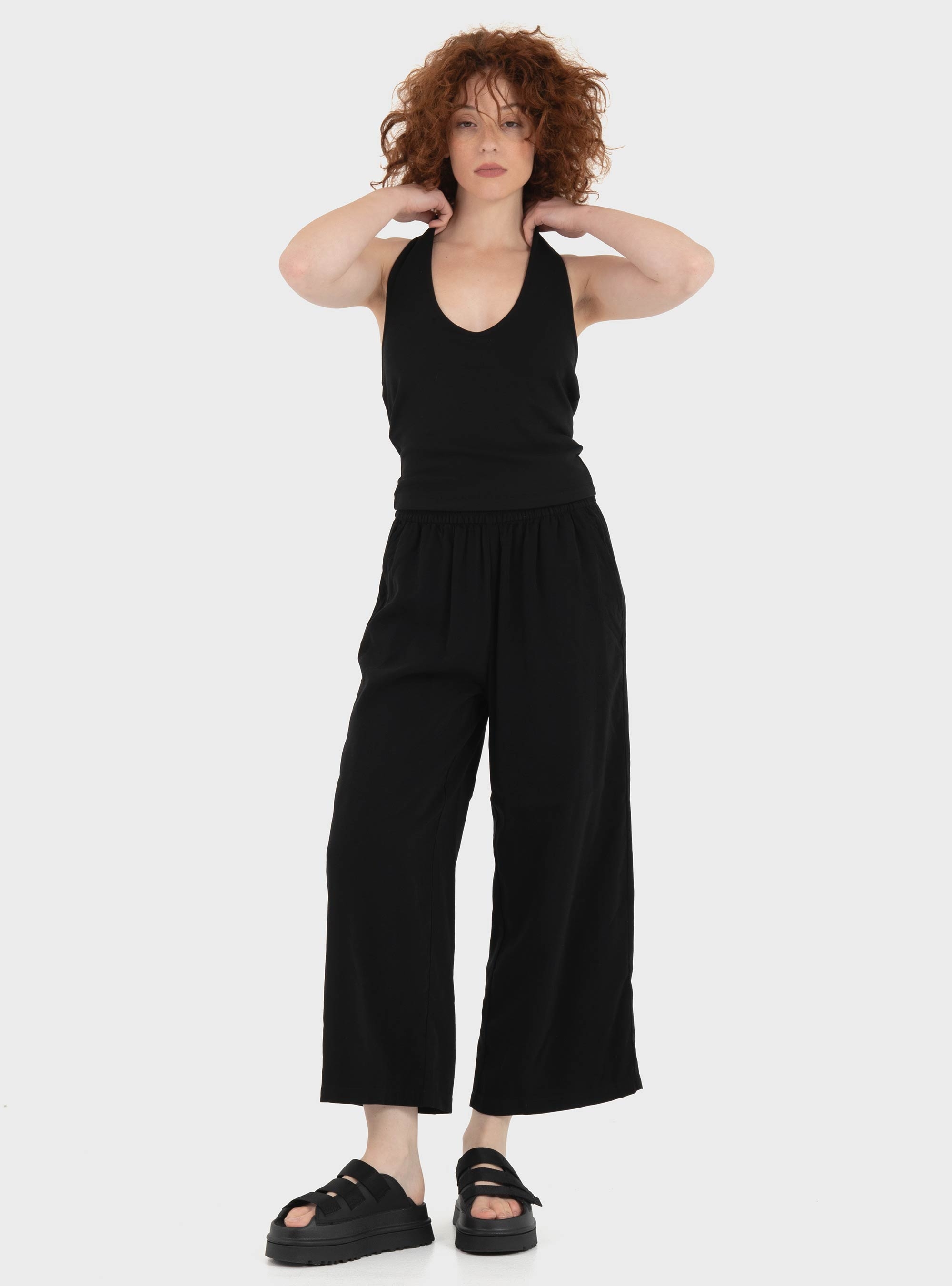 Only Aris Culotte Pants - Black