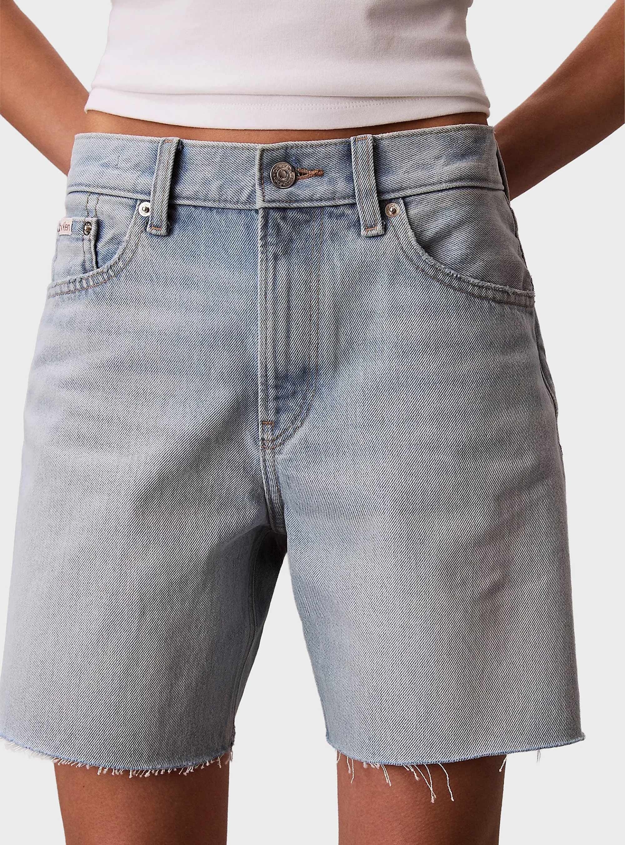 Calvin Klein 90's Denim Shorts - Light Aged Denim