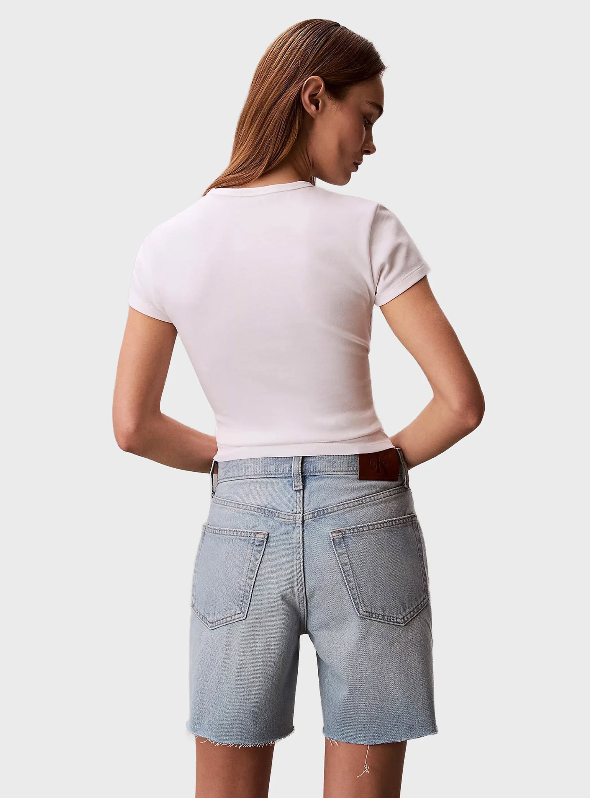 Calvin Klein 90's Denim Shorts - Light Aged Denim