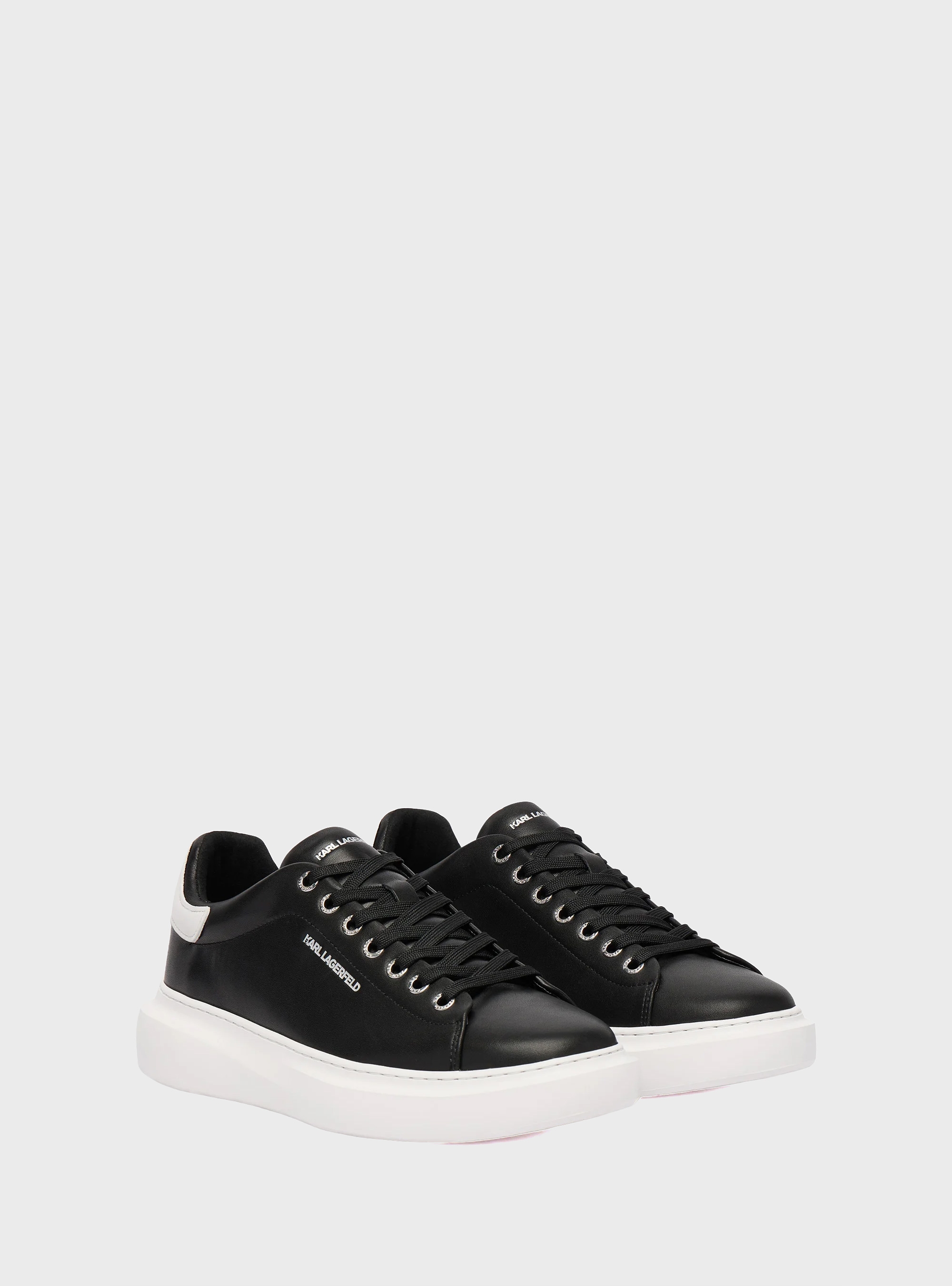 Karl Lagerfeld Kore Karl Nft Relief Sneakers - Black