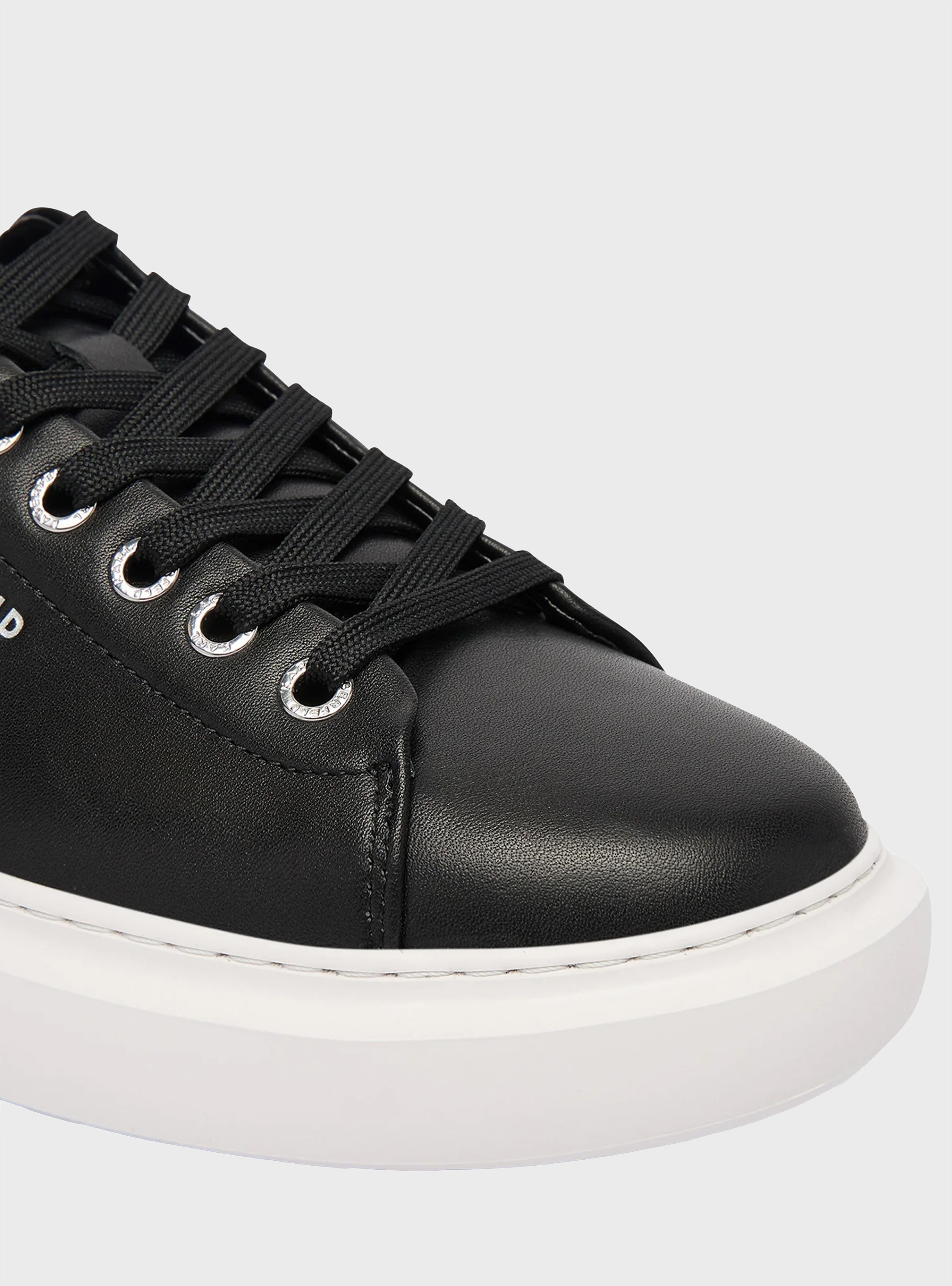 Karl Lagerfeld Kore Karl Nft Relief Sneakers - Black