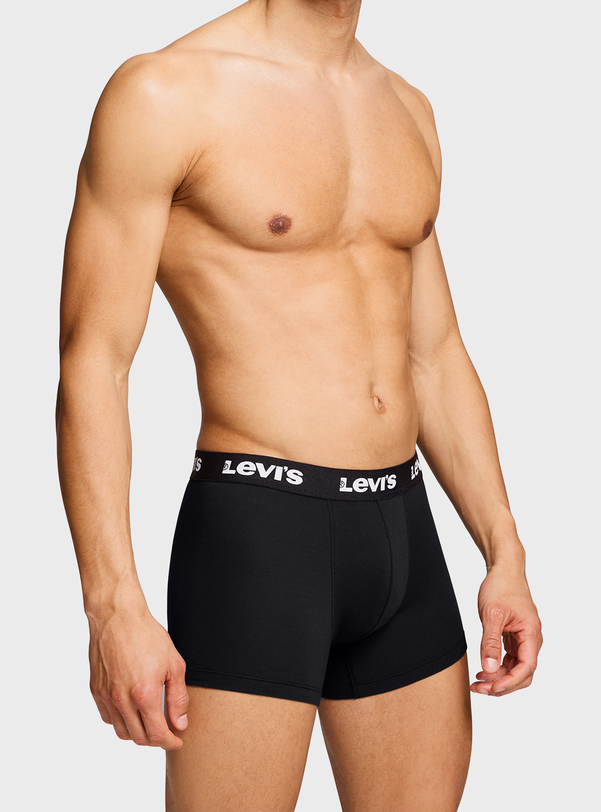 Levis 2-Pack Repeat Logo Boxer Briefs - Black