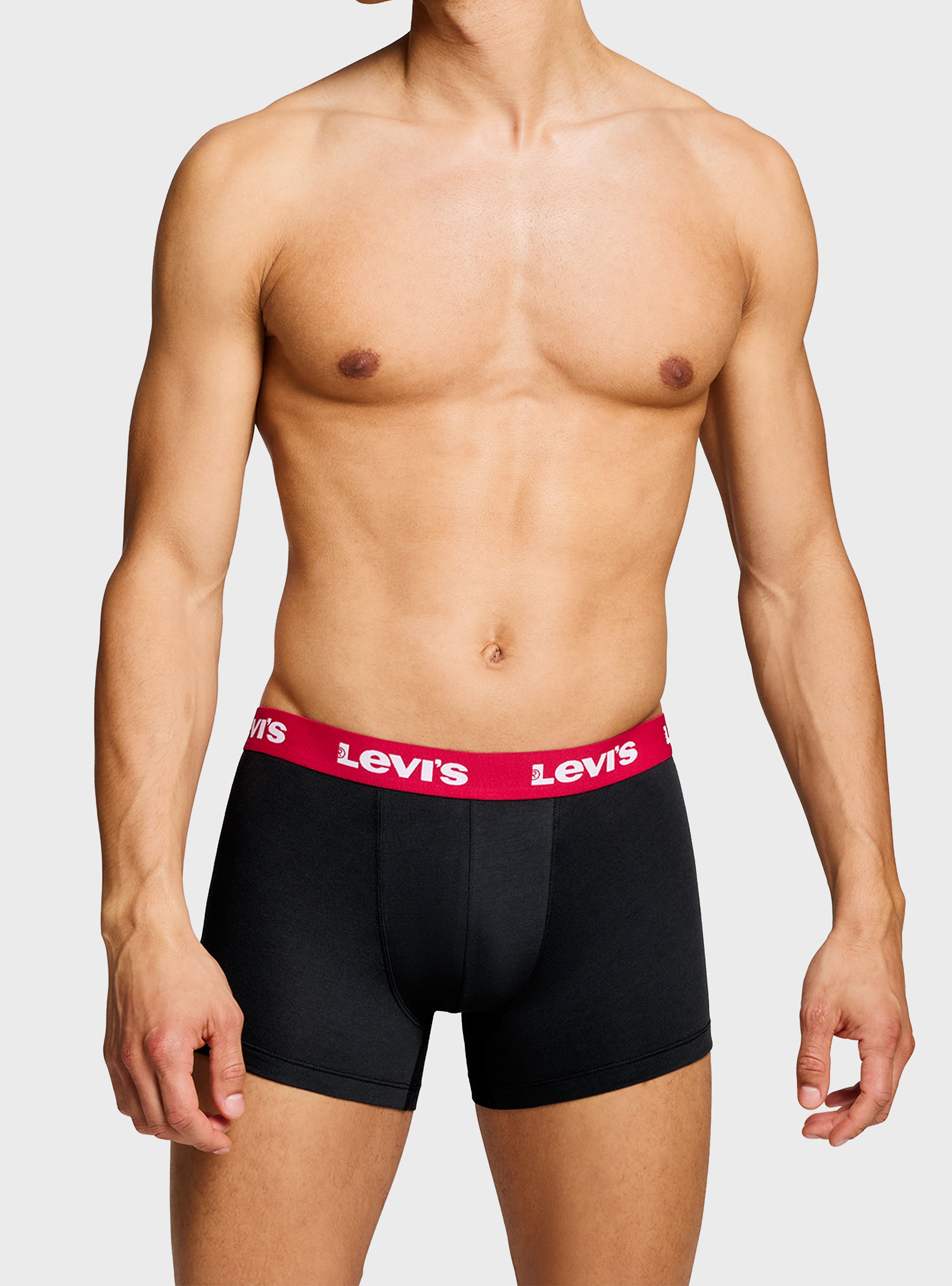 Levis 2-Pack Repeat Logo Boxer Briefs - Red