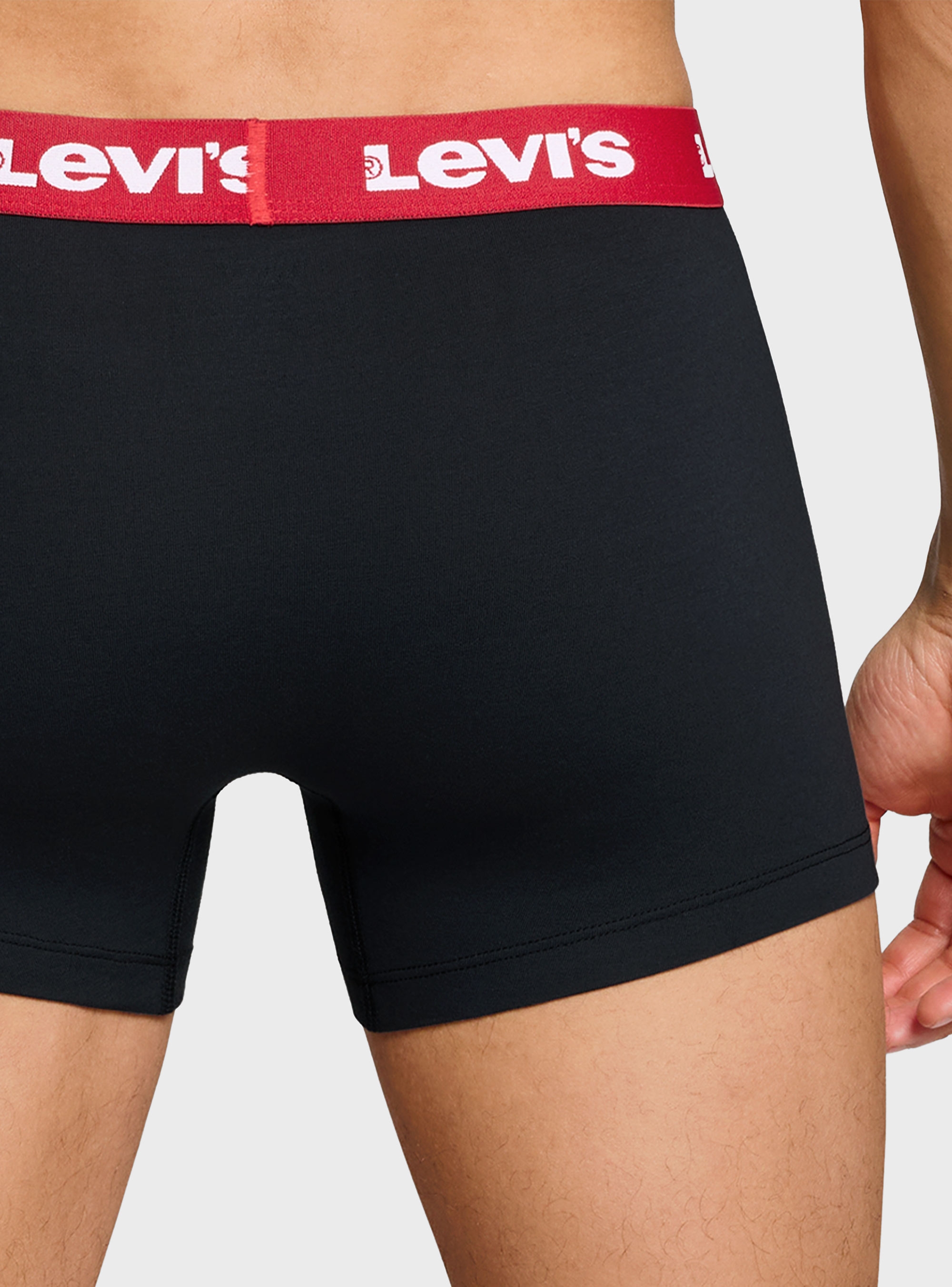 Levis 2-Pack Repeat Logo Boxer Briefs - Red