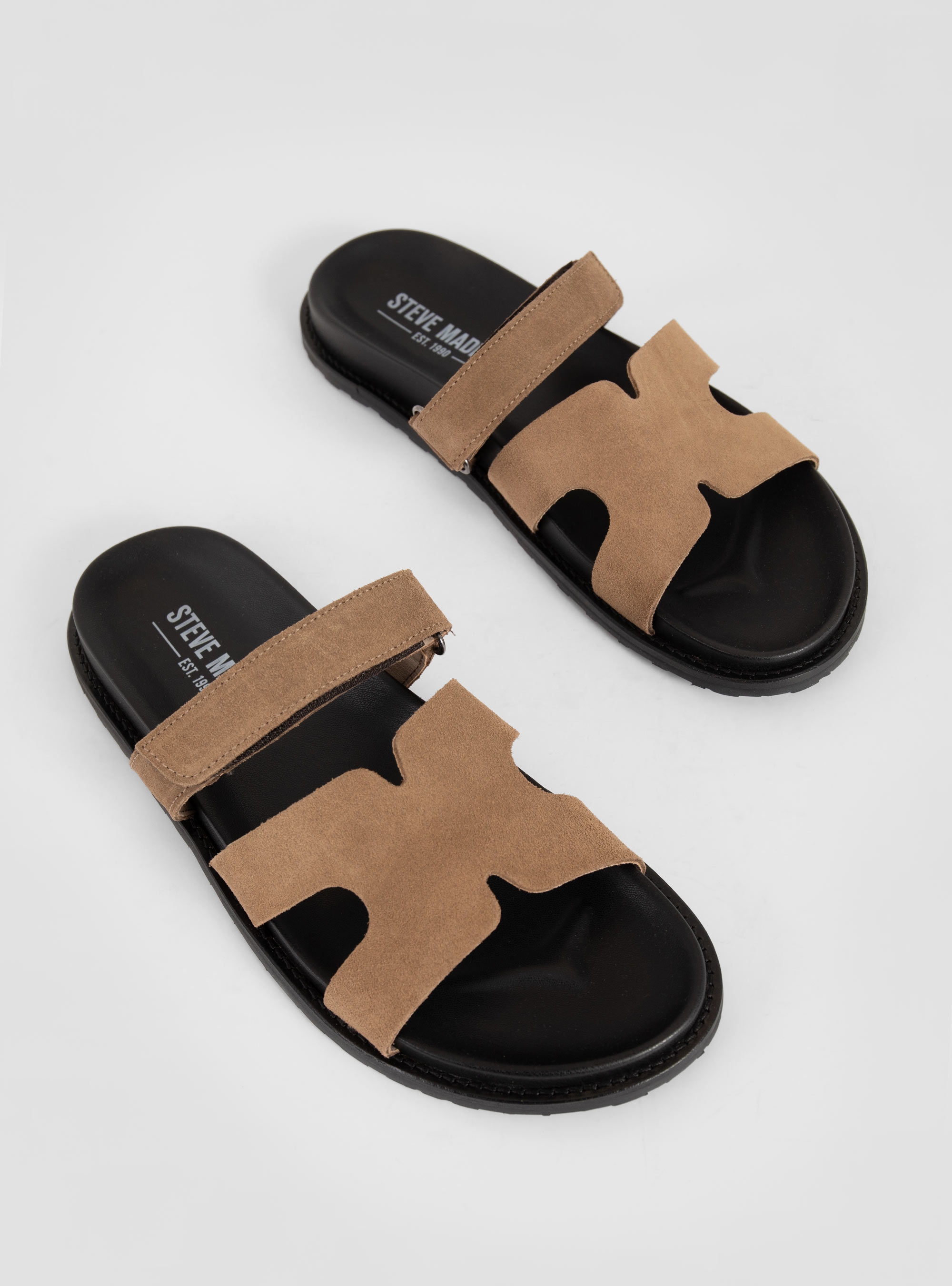 Steve Madden Manu Sandals - Taupe