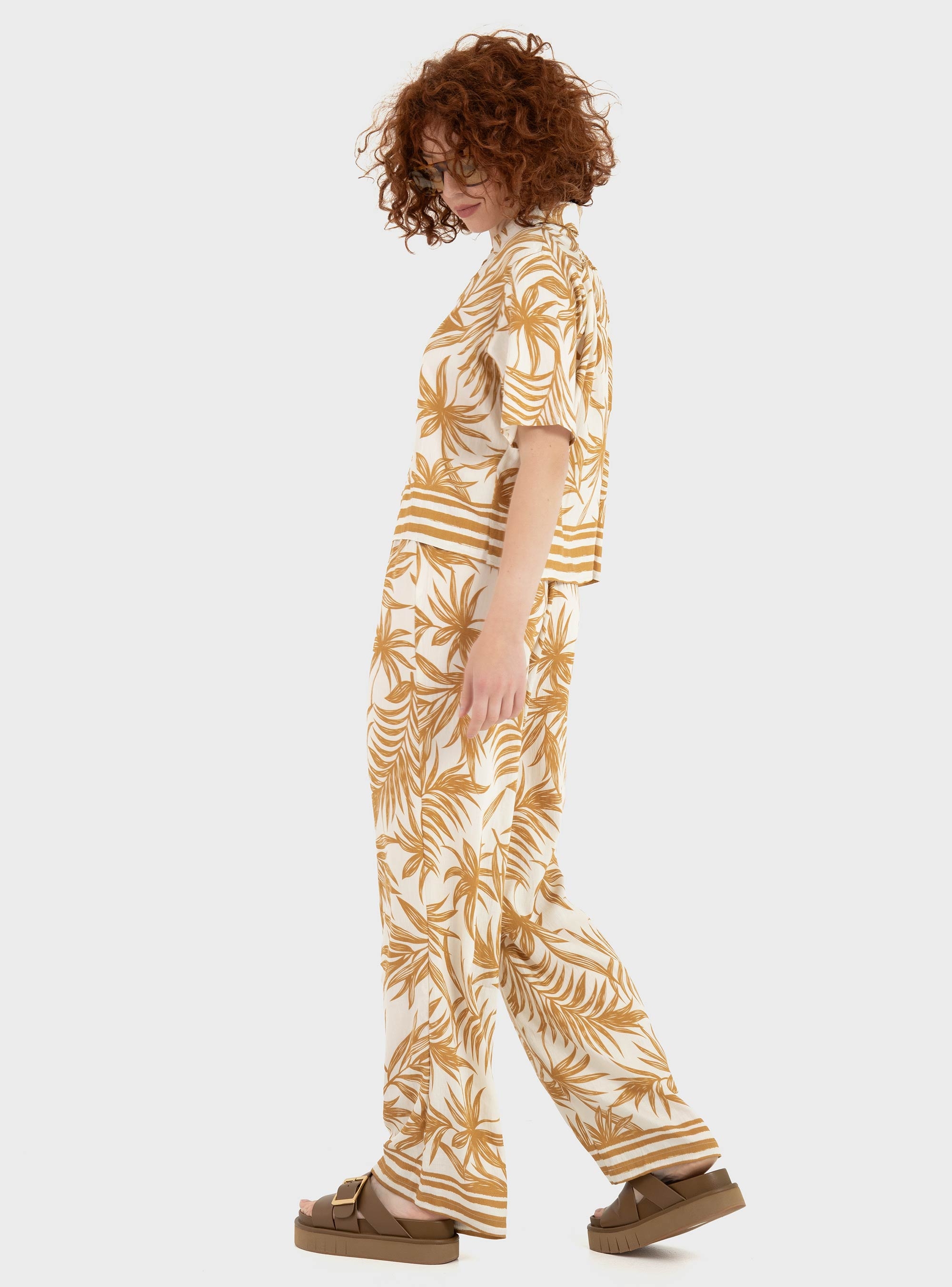 Only Izzy Pull Up Pants - Printed