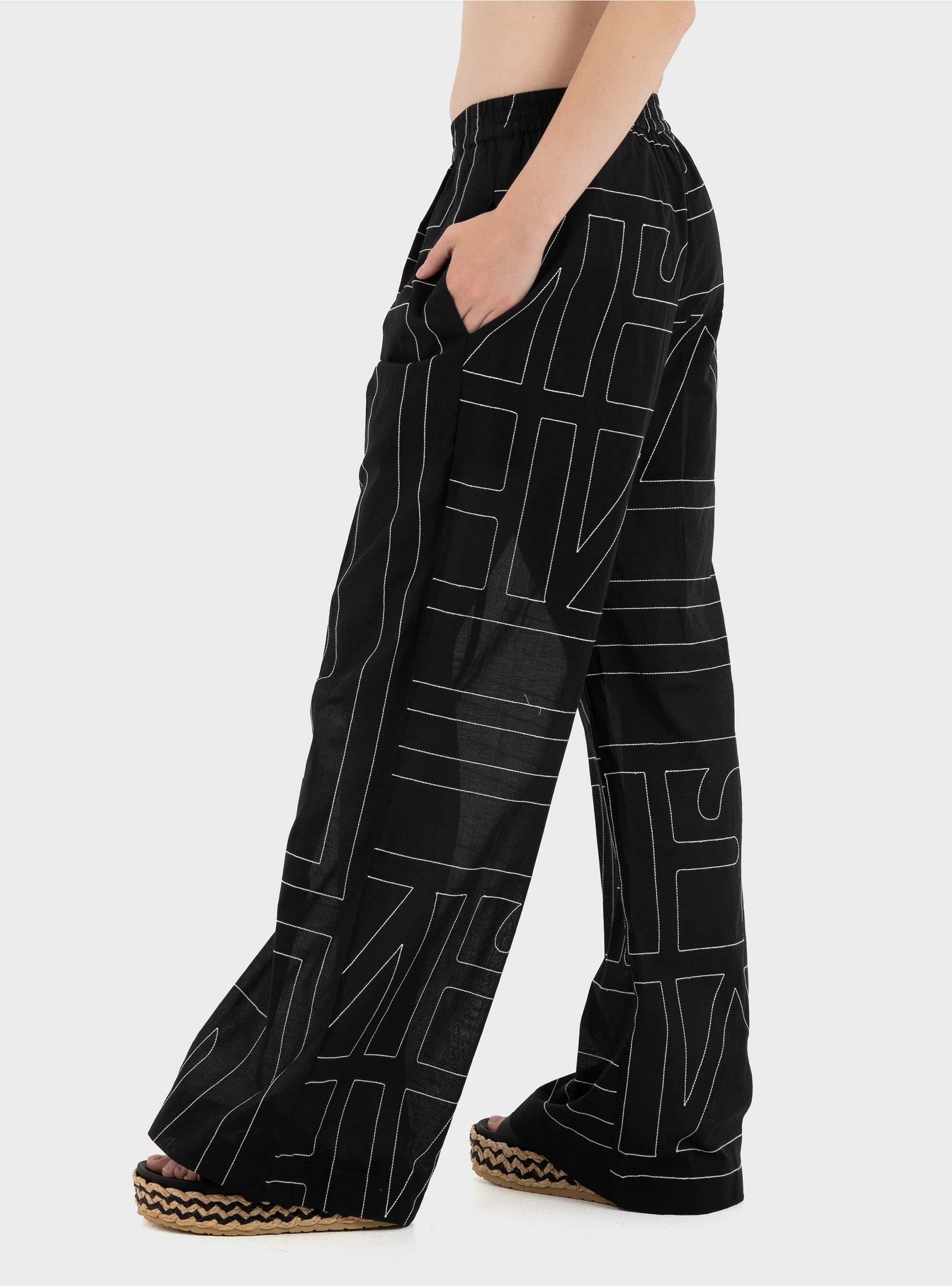 Mei Mei J Pants - Black