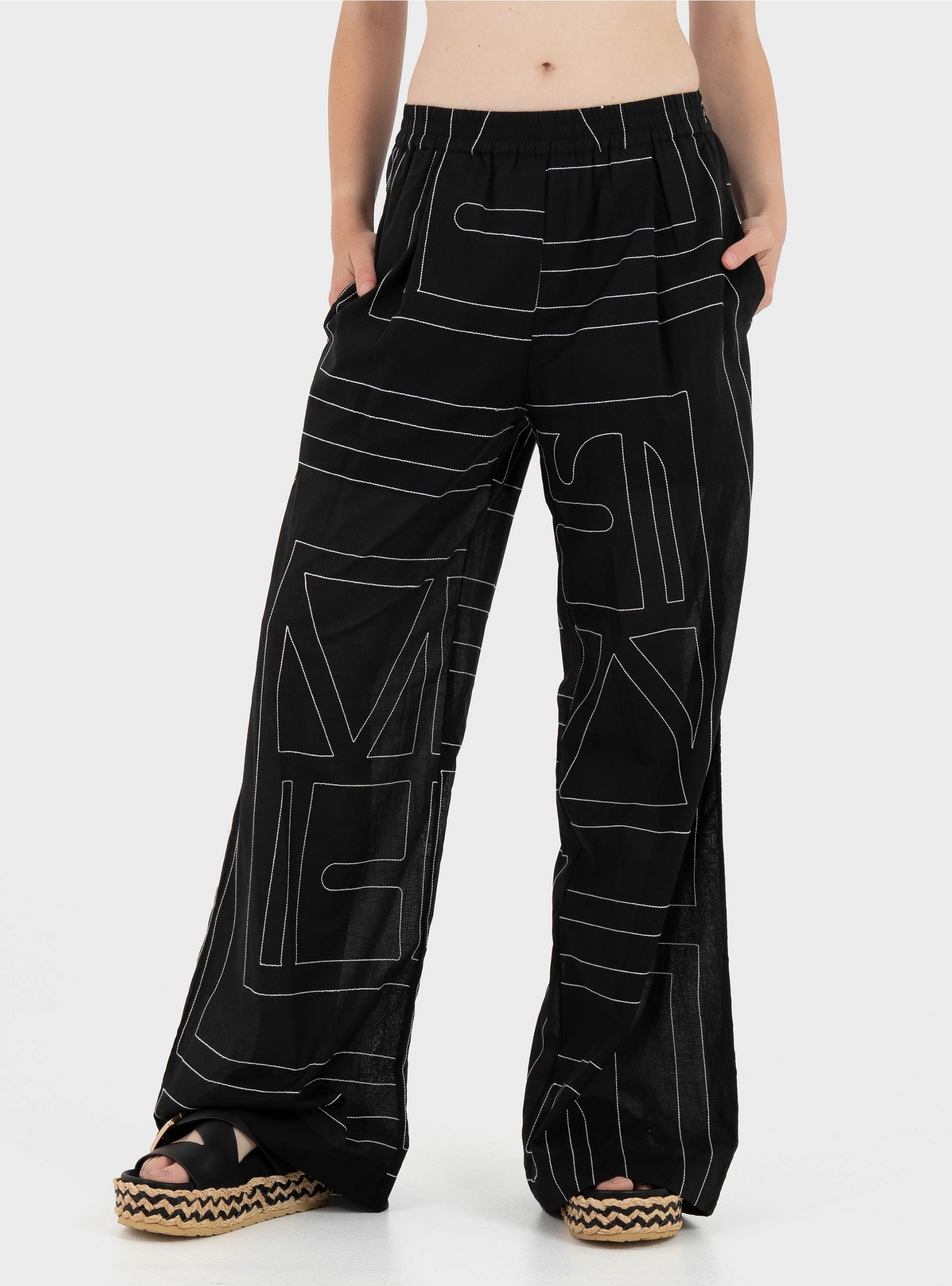 Mei Mei J Pants - Black