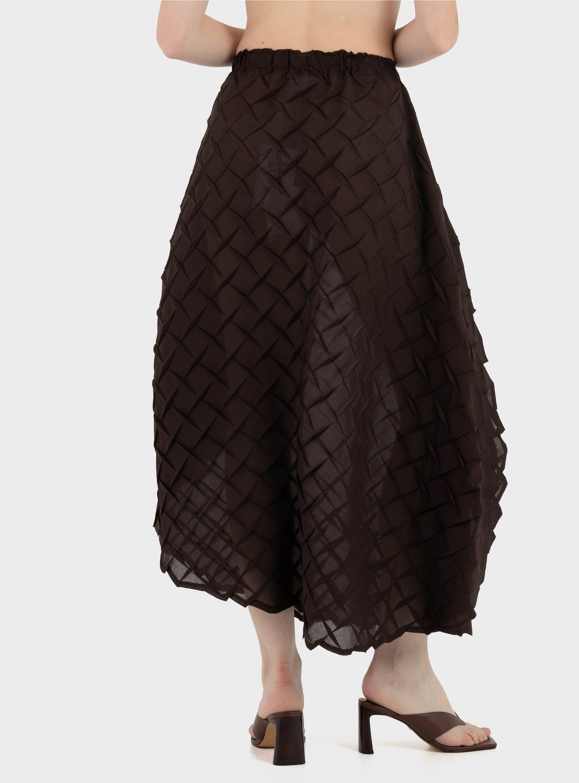 Mei Mei J Skirt - Brown