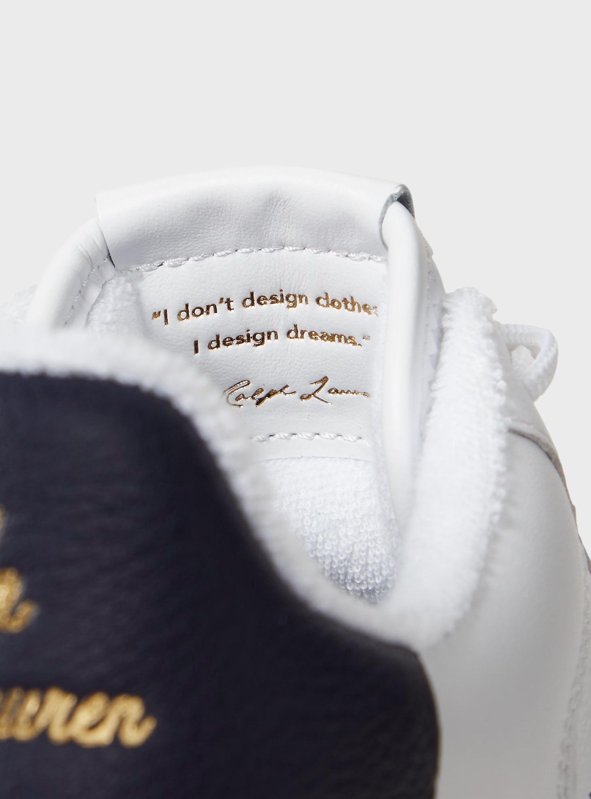 Polo Ralph Lauren Masters Court Leather Trainers - White