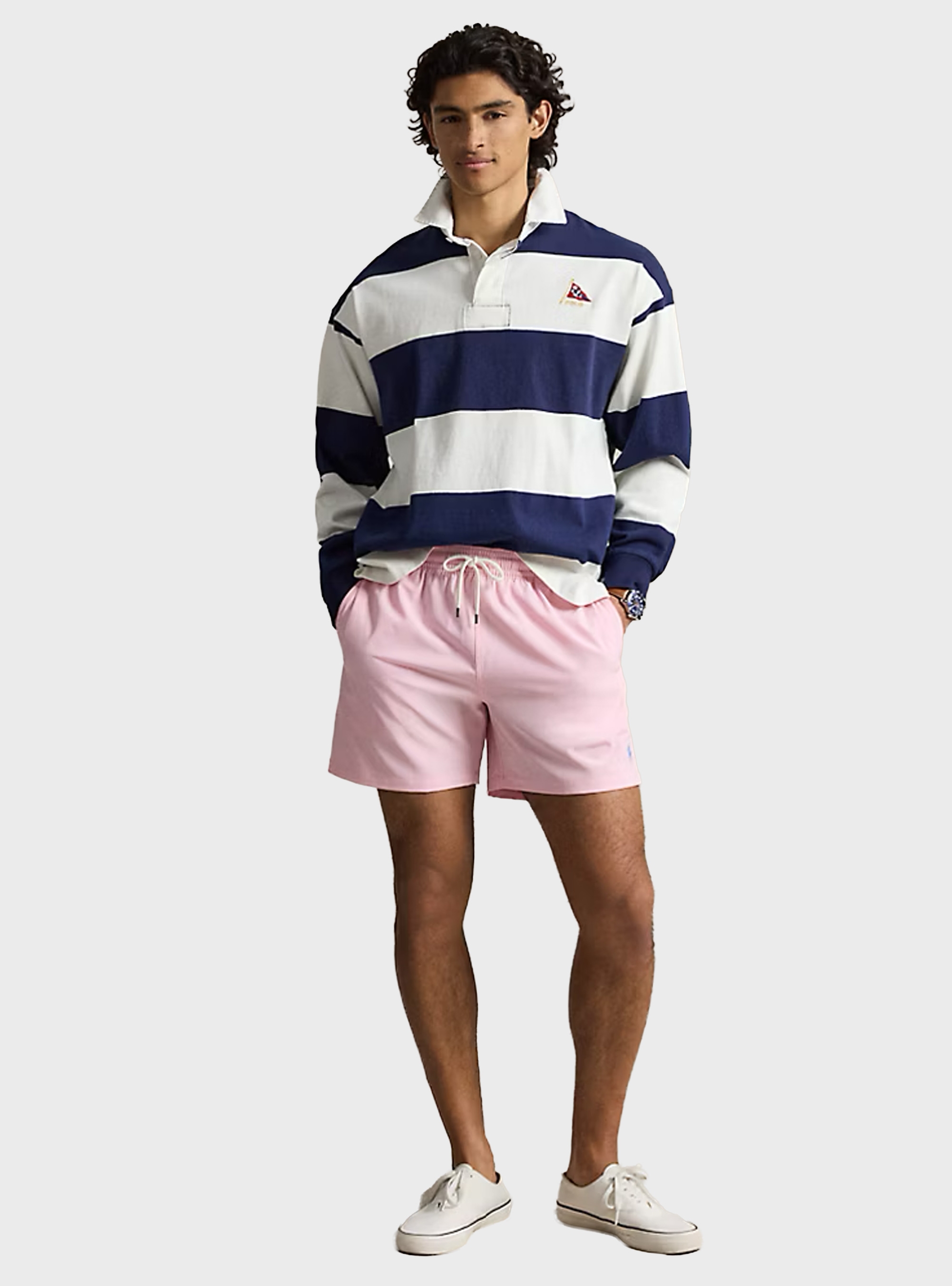 Polo Ralph Lauren 14.5 Cm Traveller Swimming Trunk - Pink