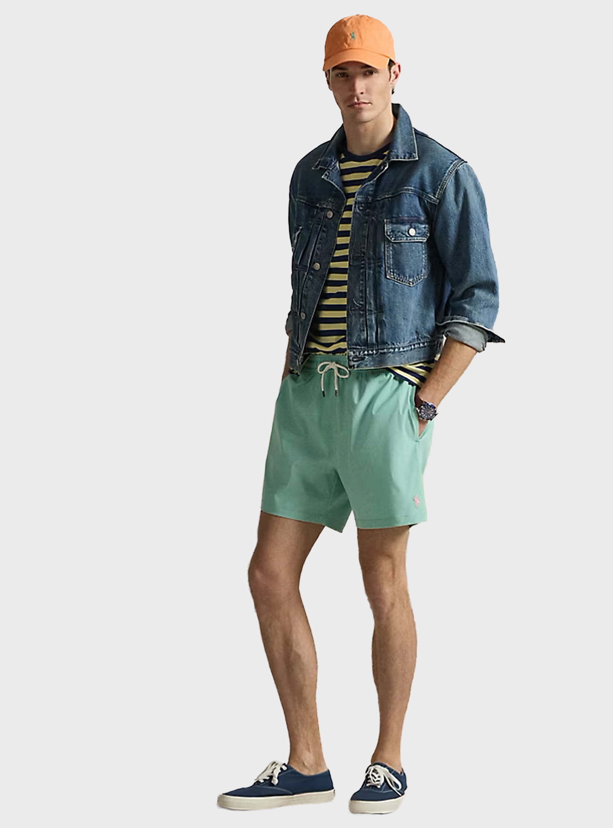 Polo Ralph Lauren 14.5 Cm Traveller Swimming Trunk - Aquamarine
