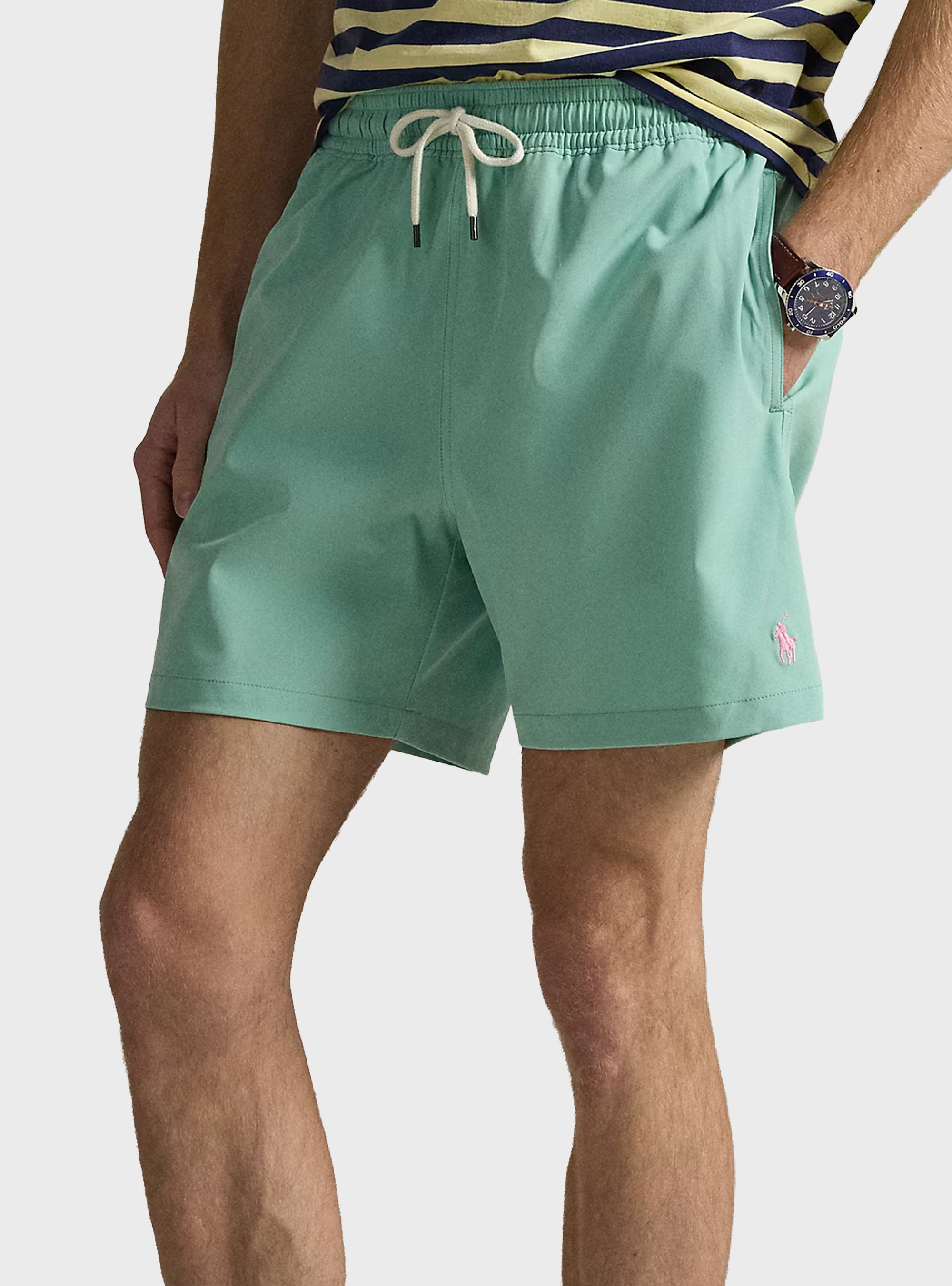 Polo Ralph Lauren 14.5 Cm Traveller Swimming Trunk - Aquamarine