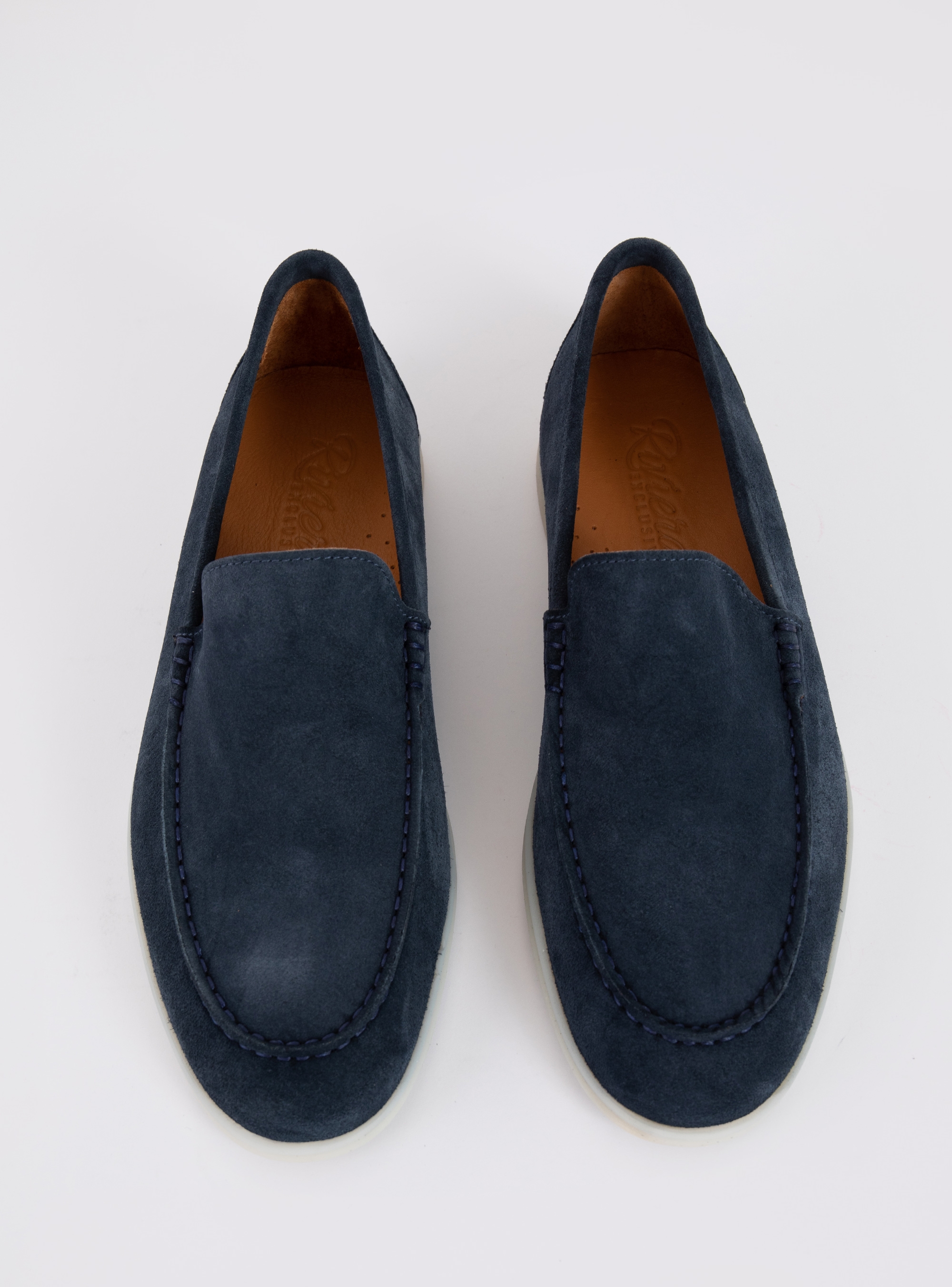 Riviera Suede Loafers - Blue