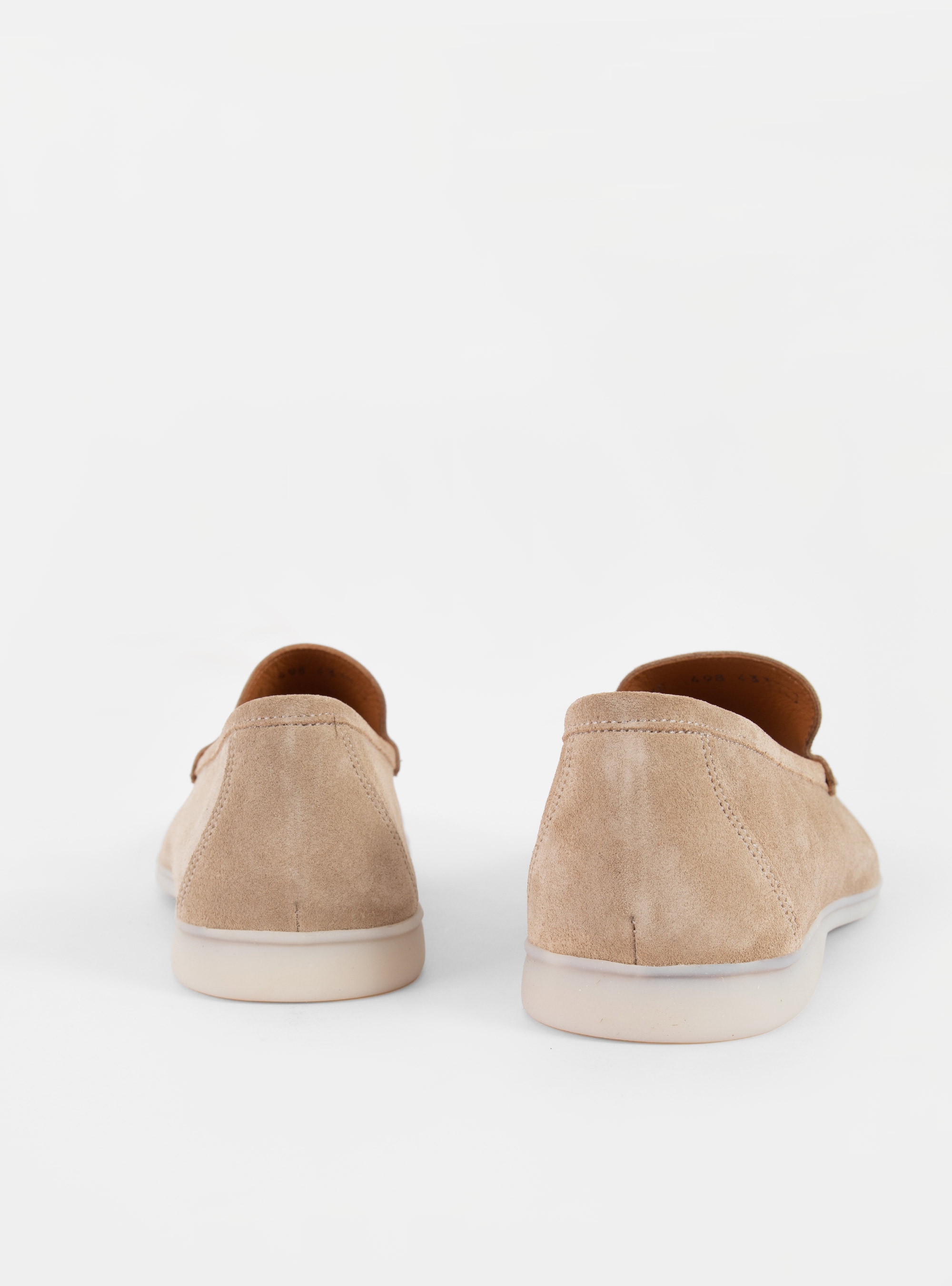 Riviera Suede Loafers - Beige