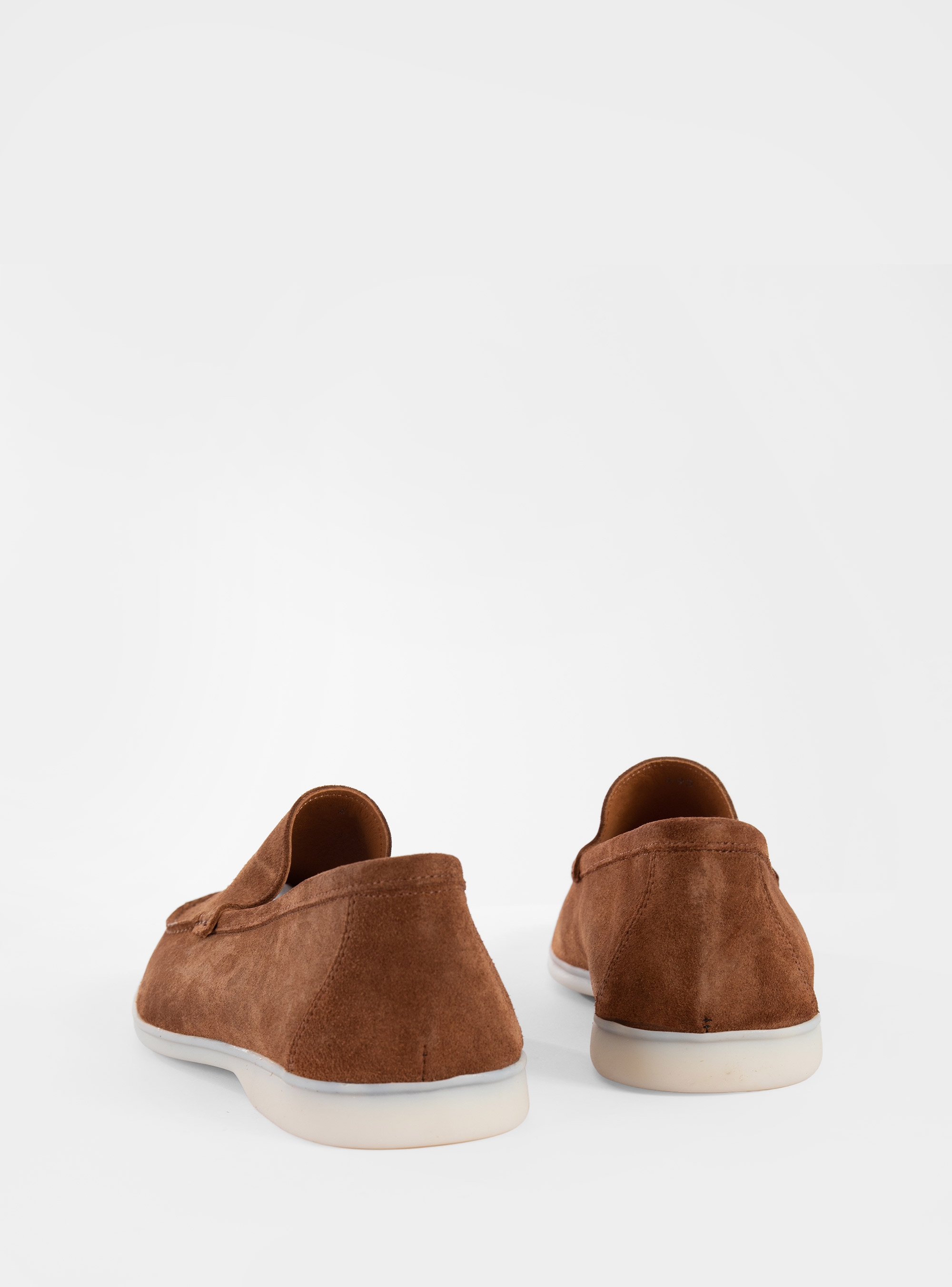 Riviera Suede Loafers - Rust