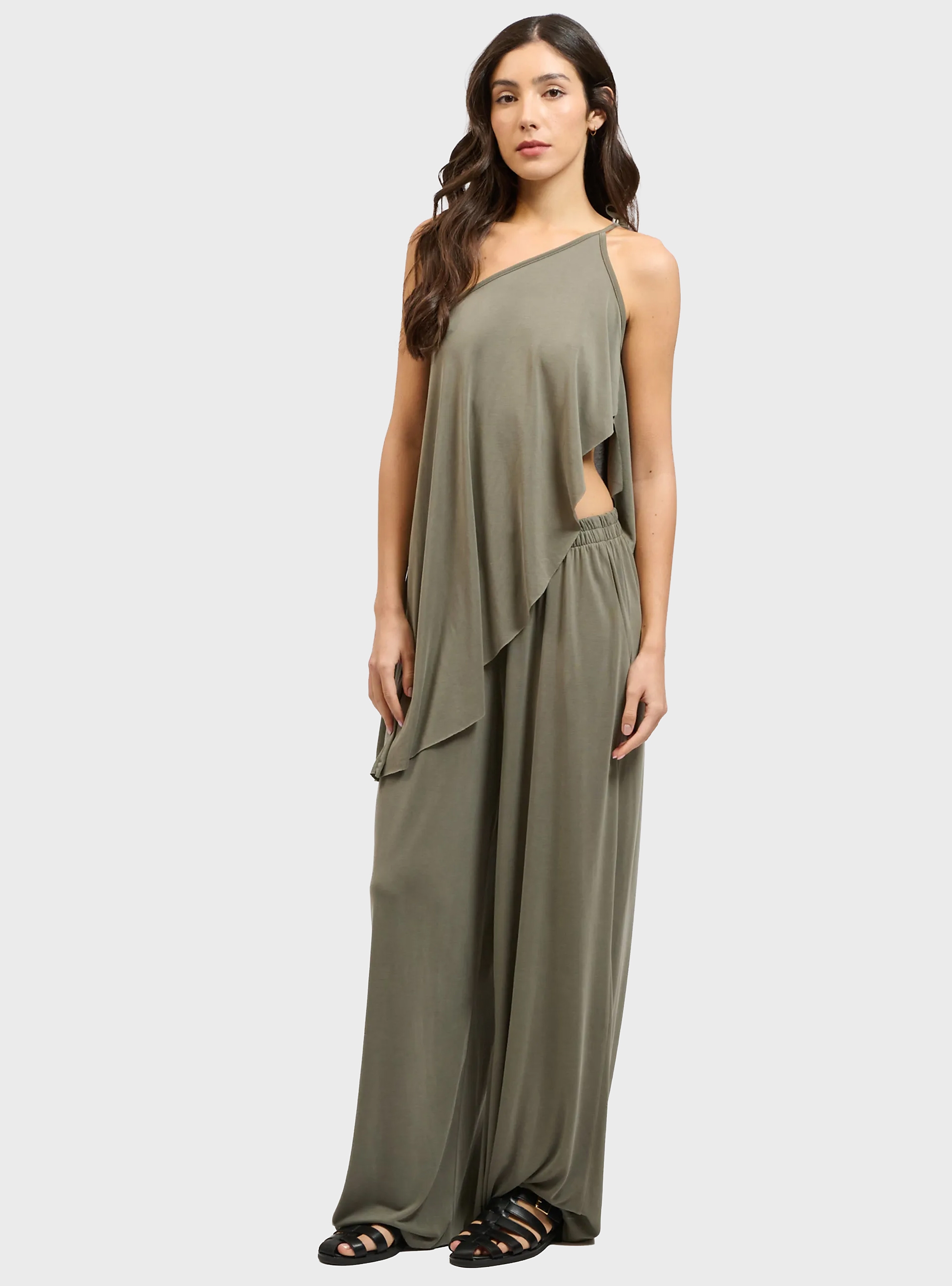 Collectiva Noir Lumen Top - Khaki