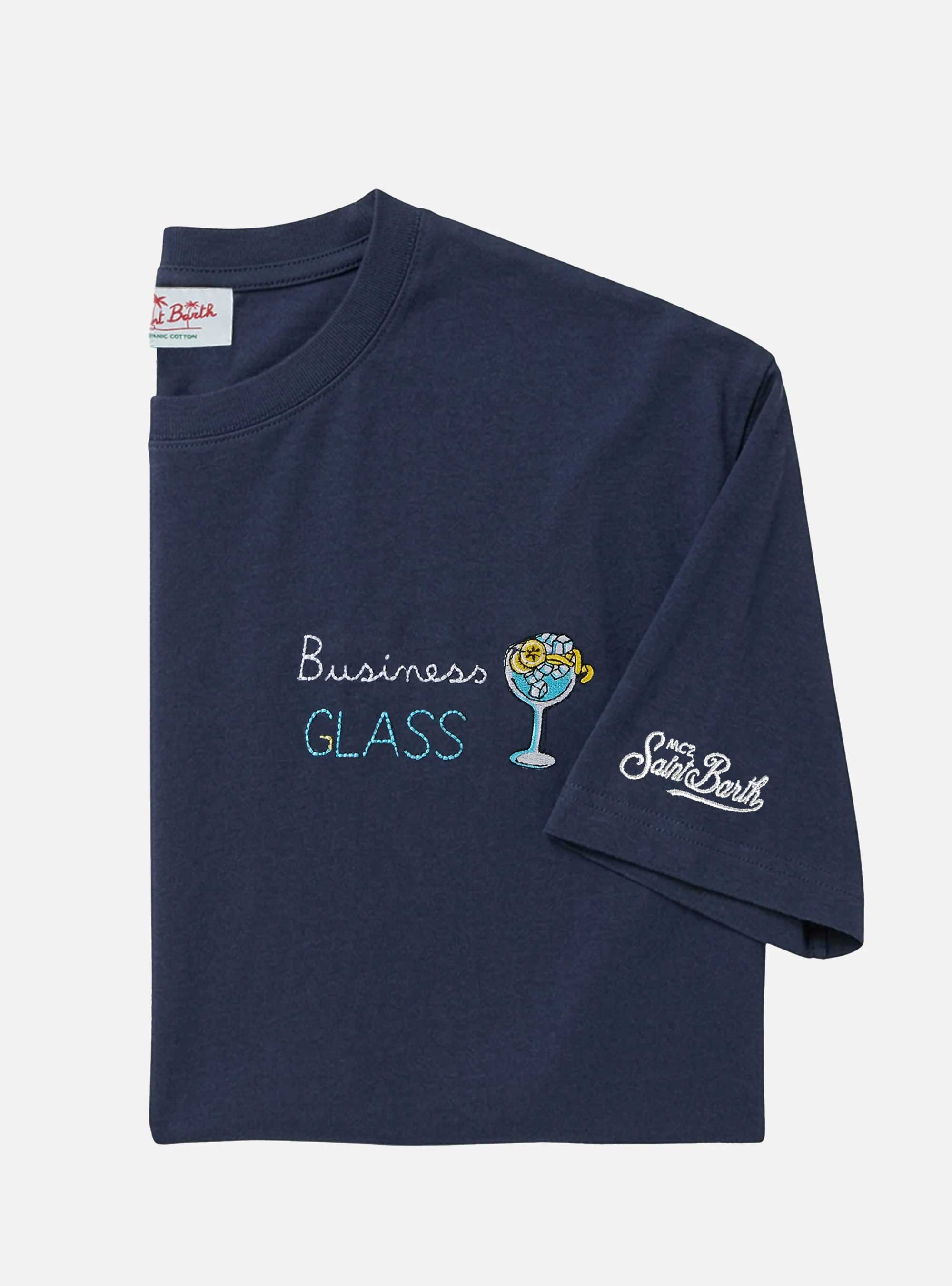 MC2 Saint Barth Portofino T-Shirt Business Class 61  - Dark Blue