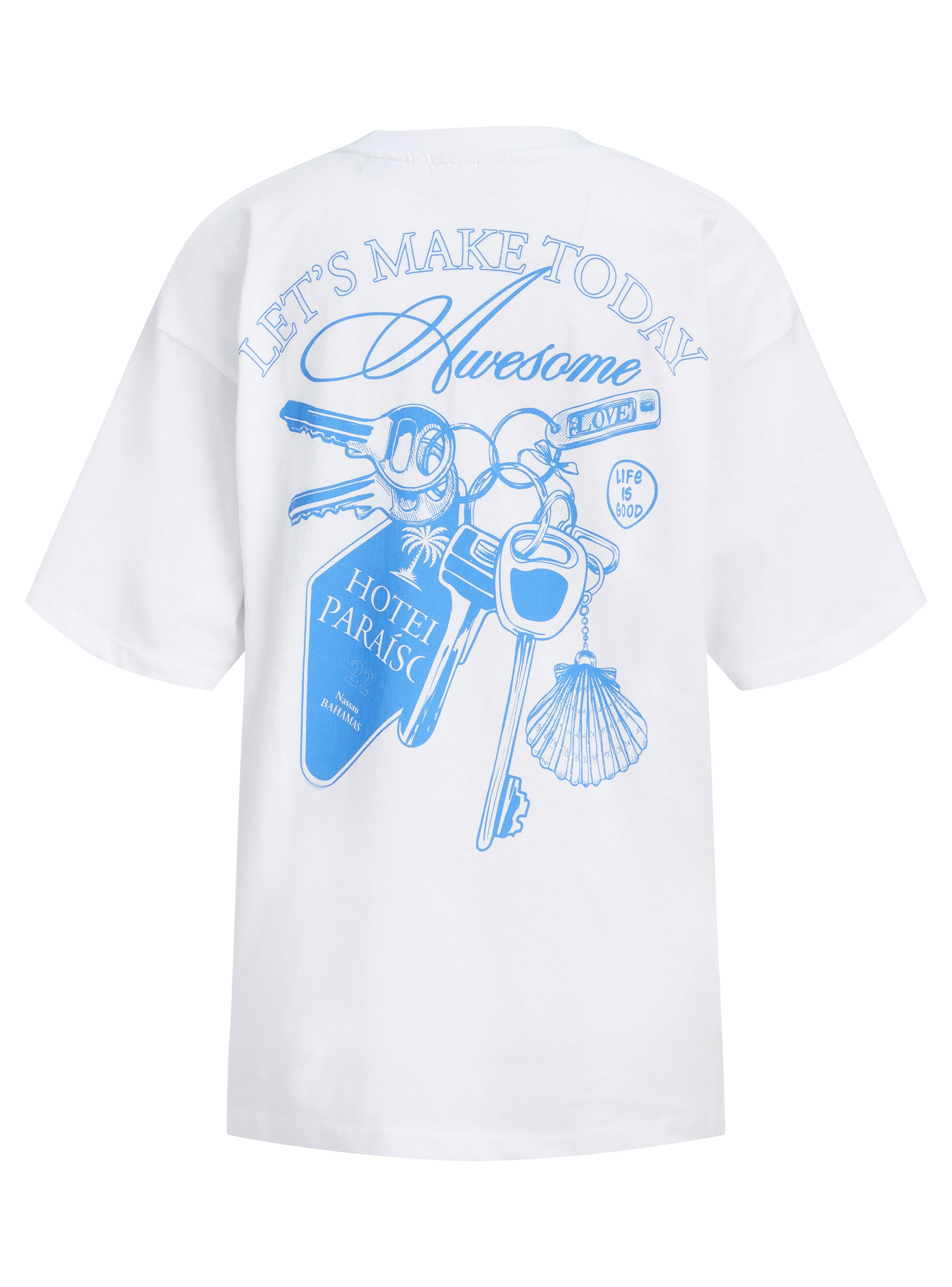 JJXX Millow Loose Tee - Light Blue