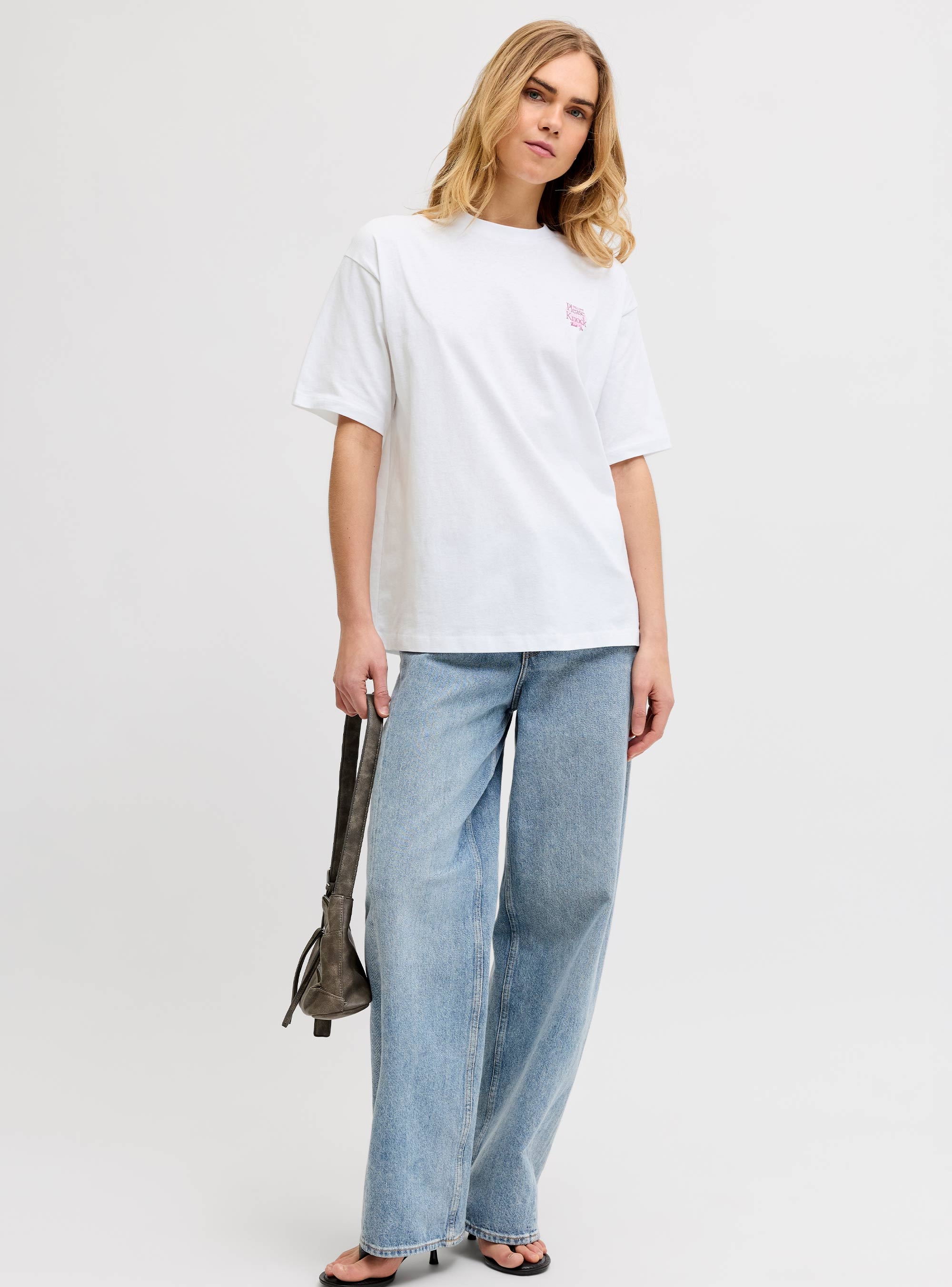 JJXX Millow Loose Tee - Pink