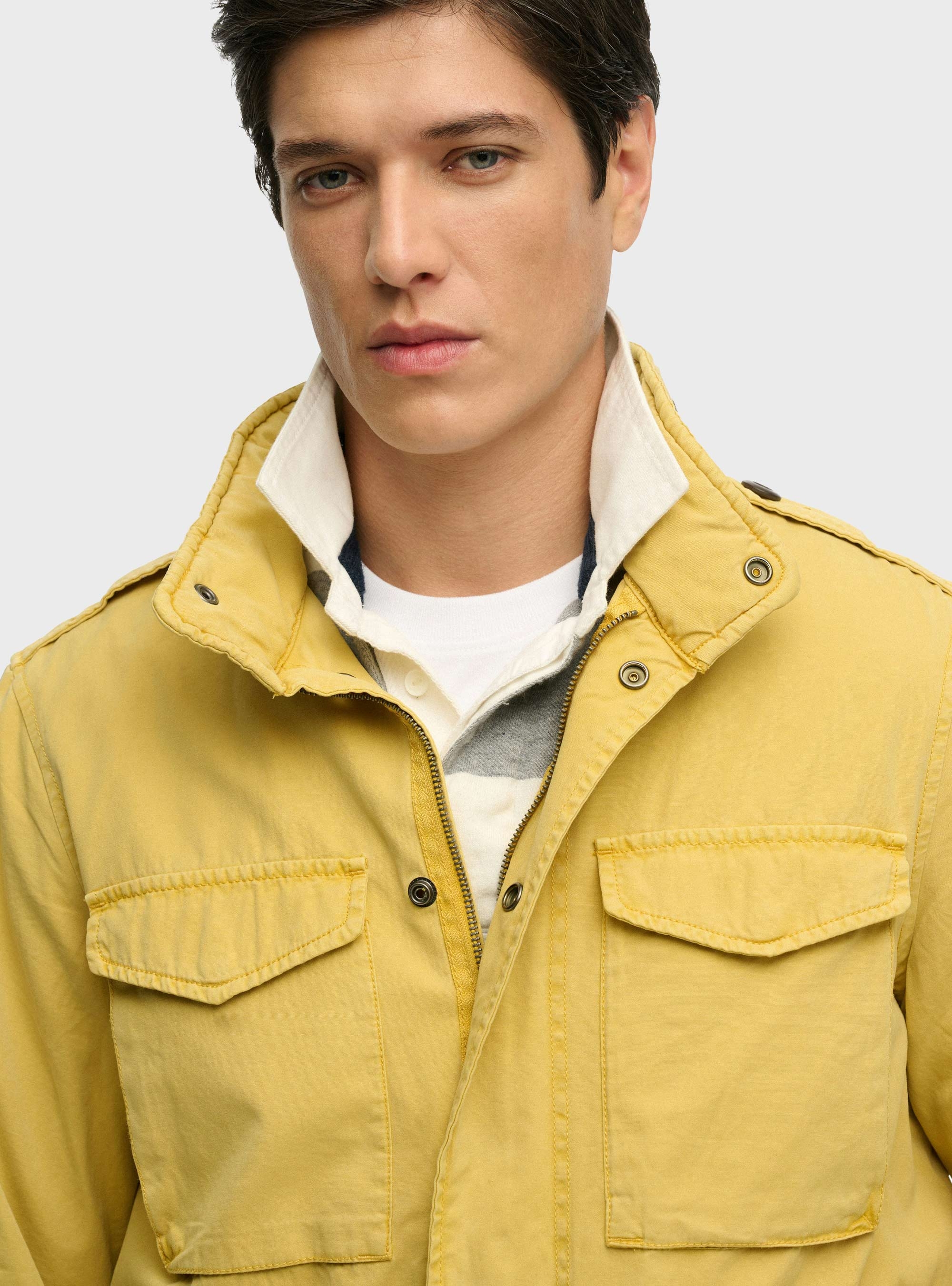 Superdry Cotton M65 Jacket - Yellow