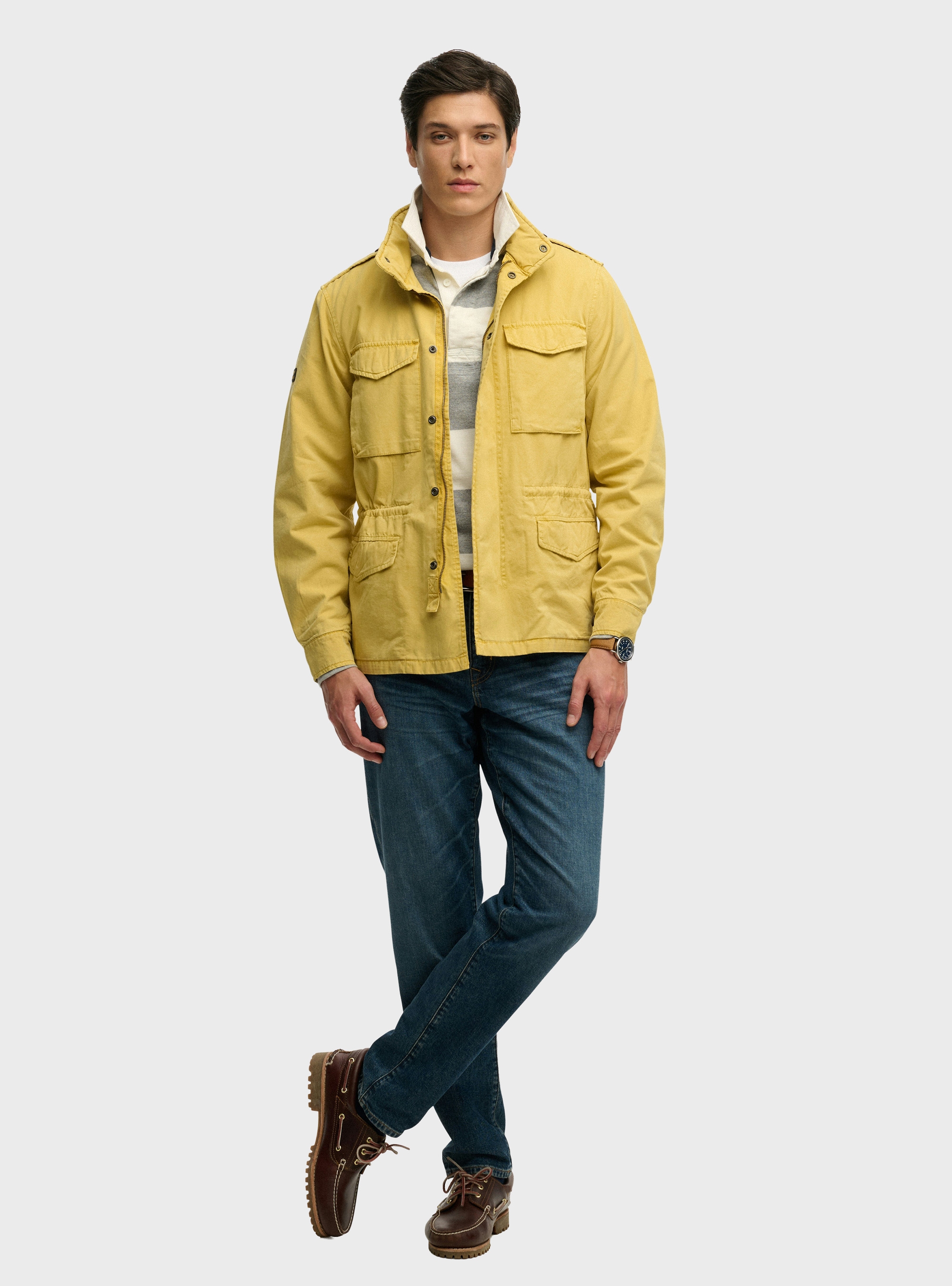 Superdry Cotton M65 Jacket - Yellow