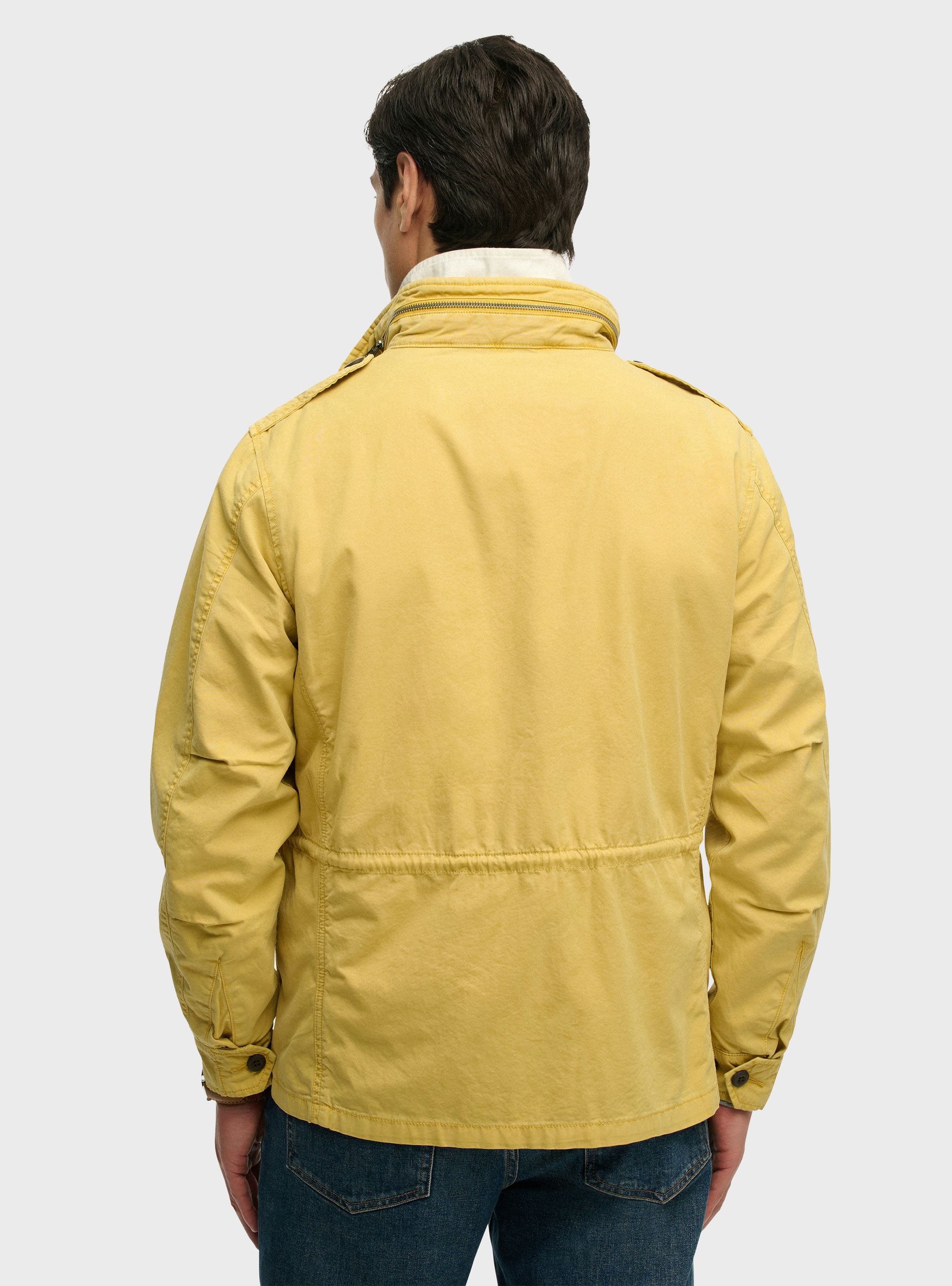Superdry Cotton M65 Jacket - Yellow