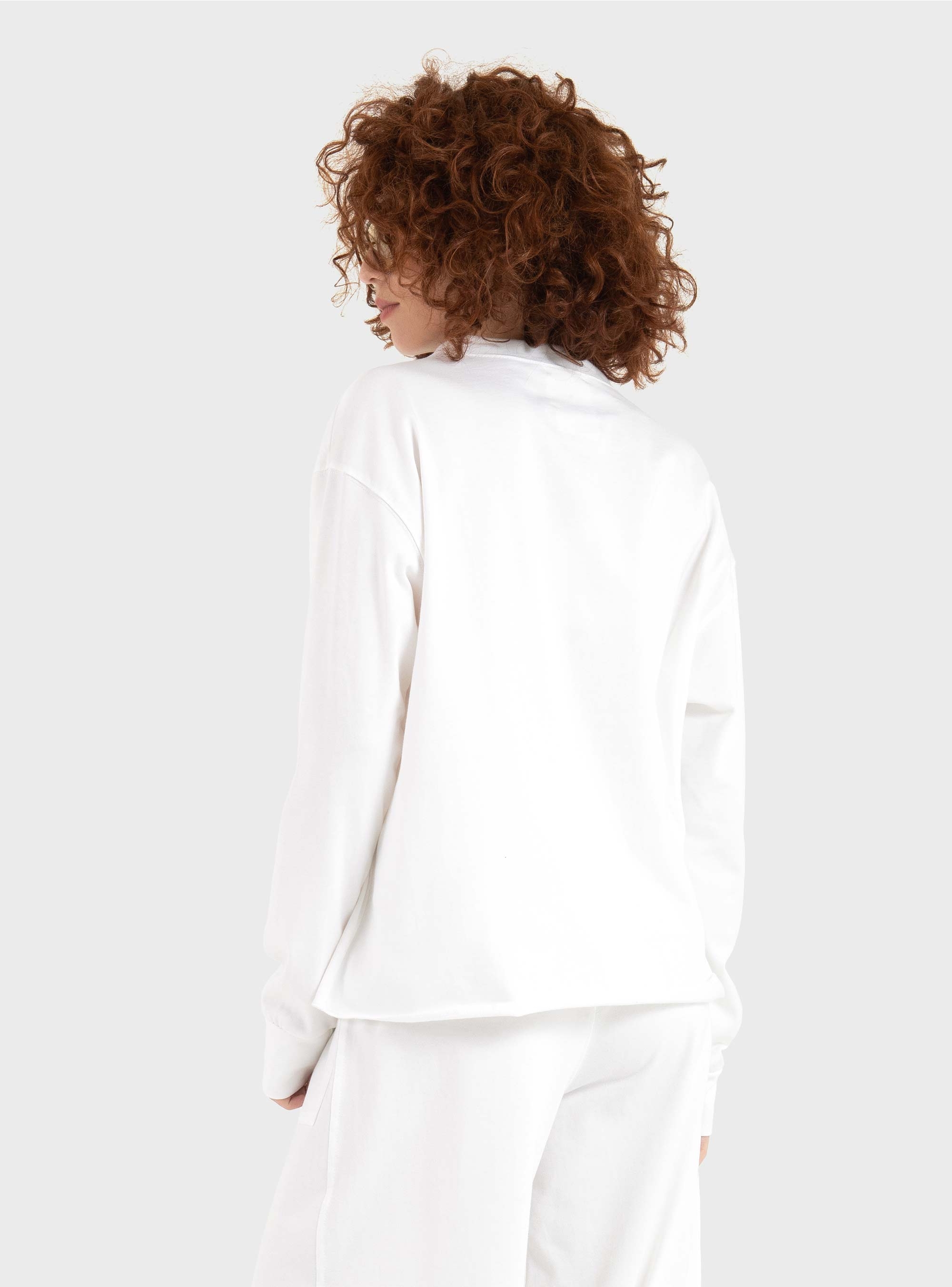 Four Minds Relaxed Fit Sweater - White