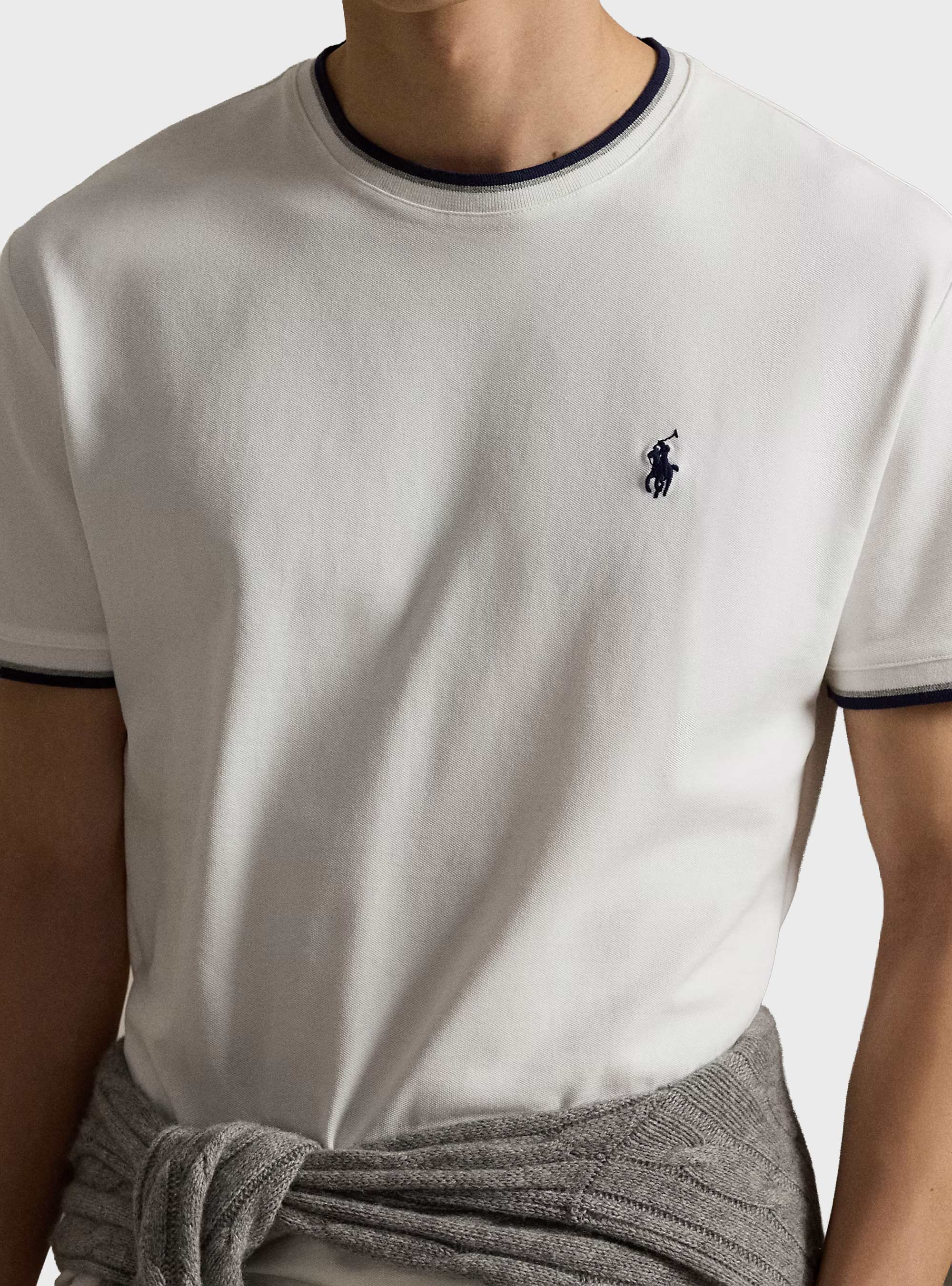 Polo Ralph Lauren Classic Fit Stretch Mesh T-Shirt - White