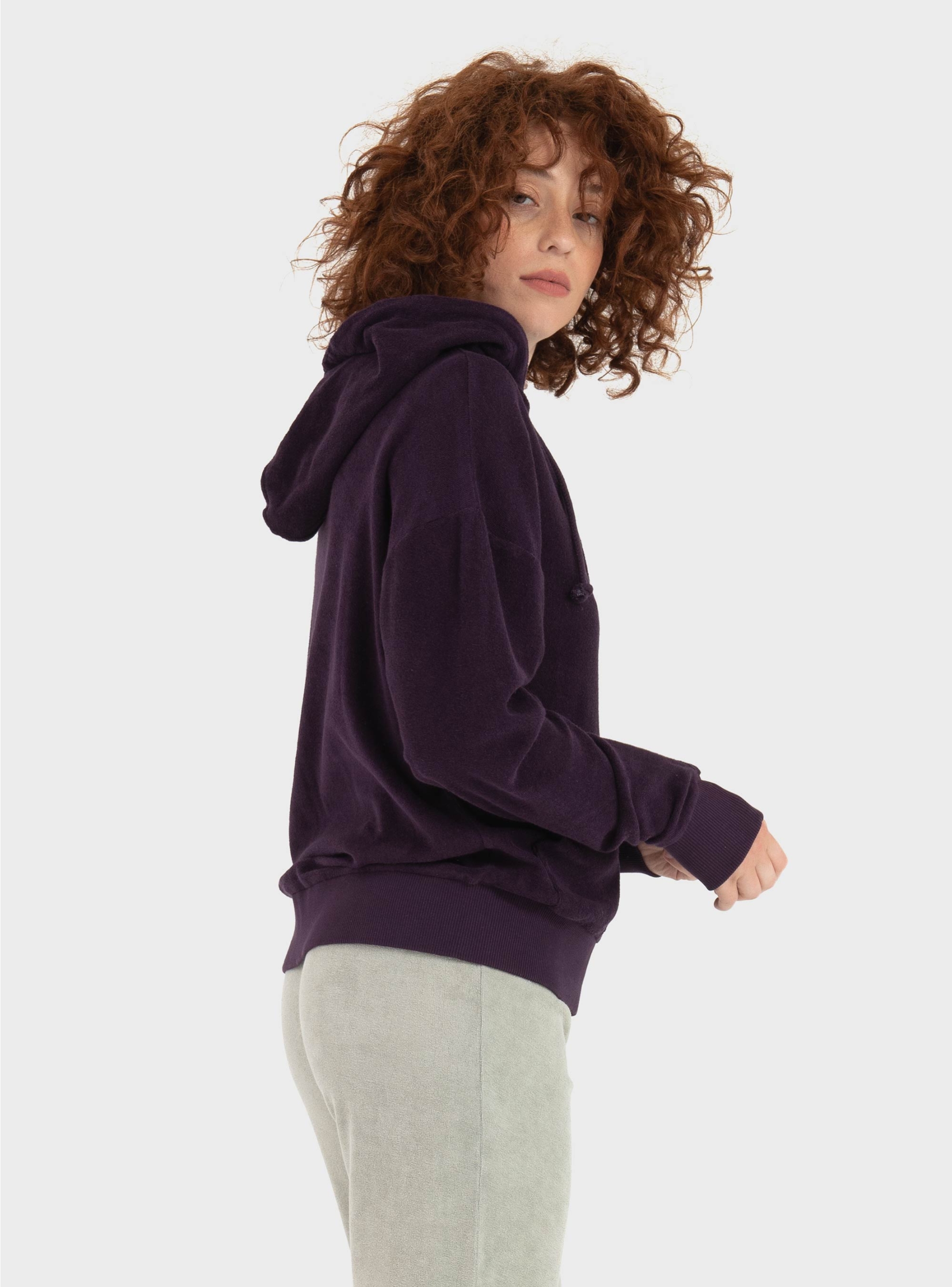 Dirty Laundry Terry Towel Fullzip - Purple
