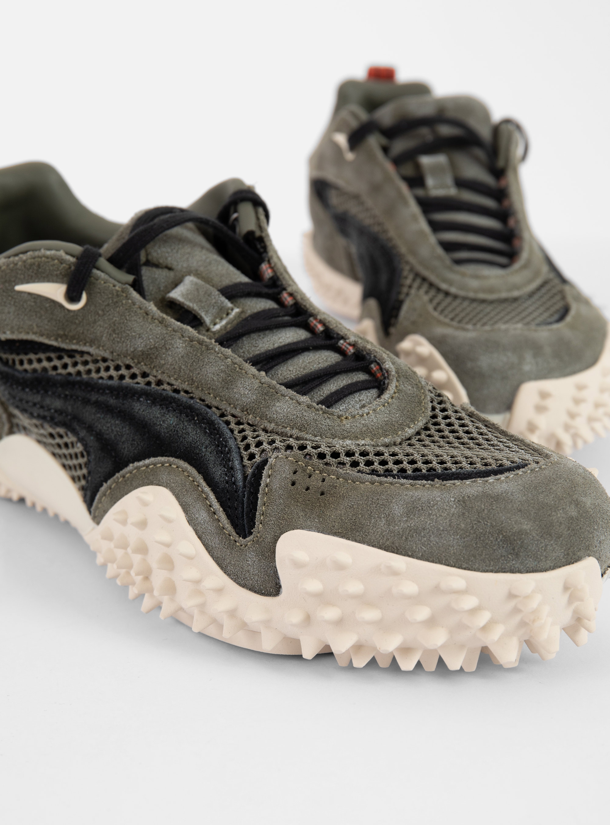 PUMA Mostro XC Vintage Fade Trainers - Light Green