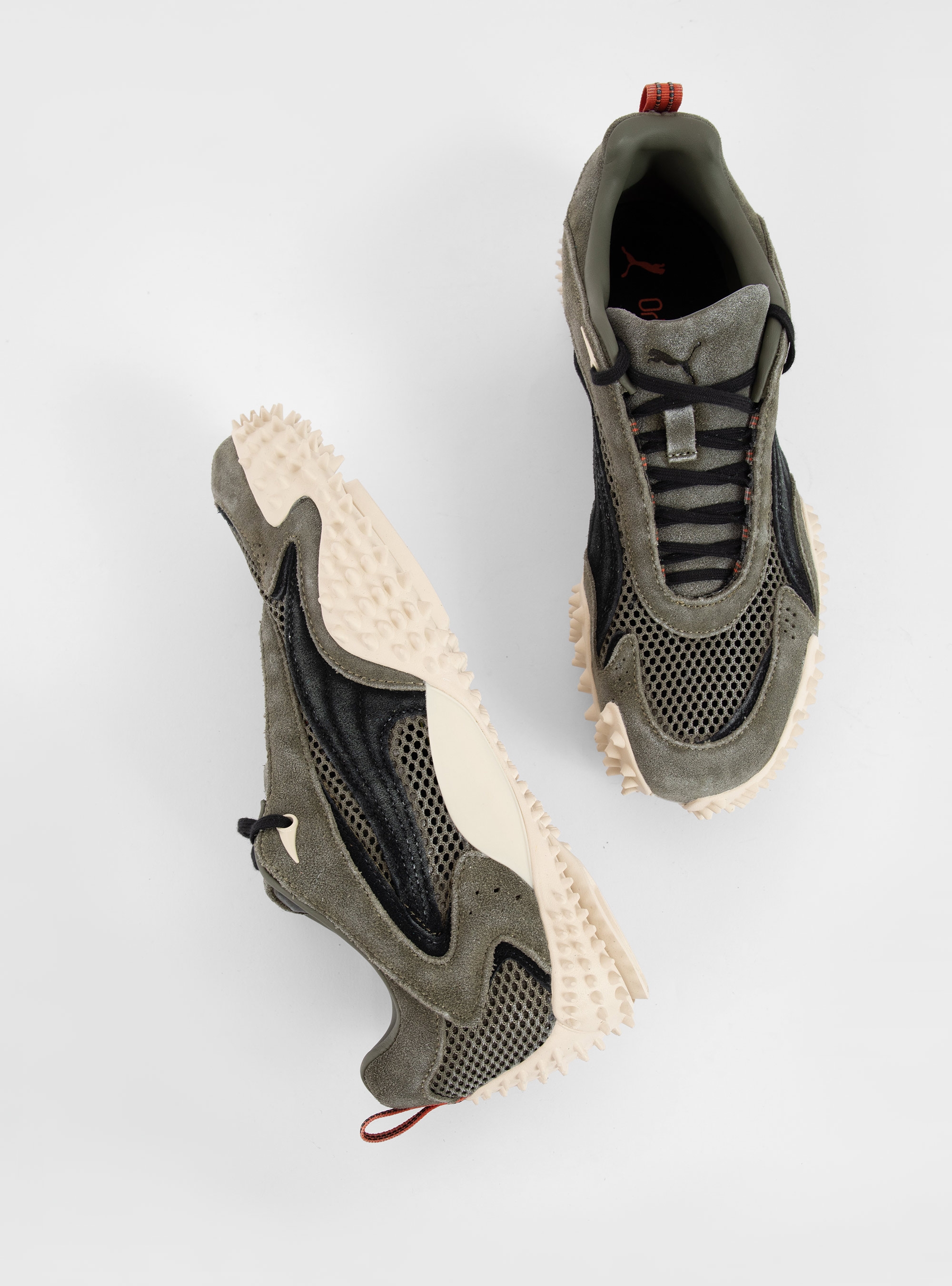 PUMA Mostro XC Vintage Fade Trainers - Light Green
