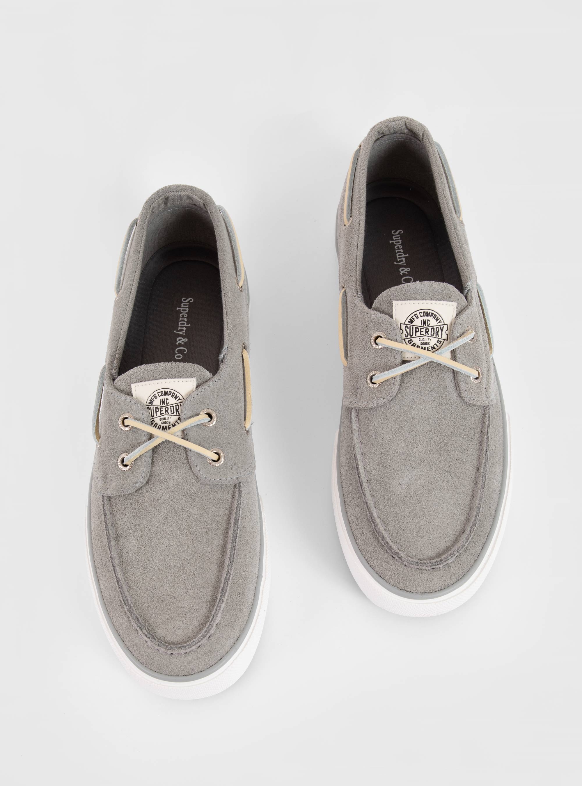 Superdry Antoni Mocassins - Light Grey