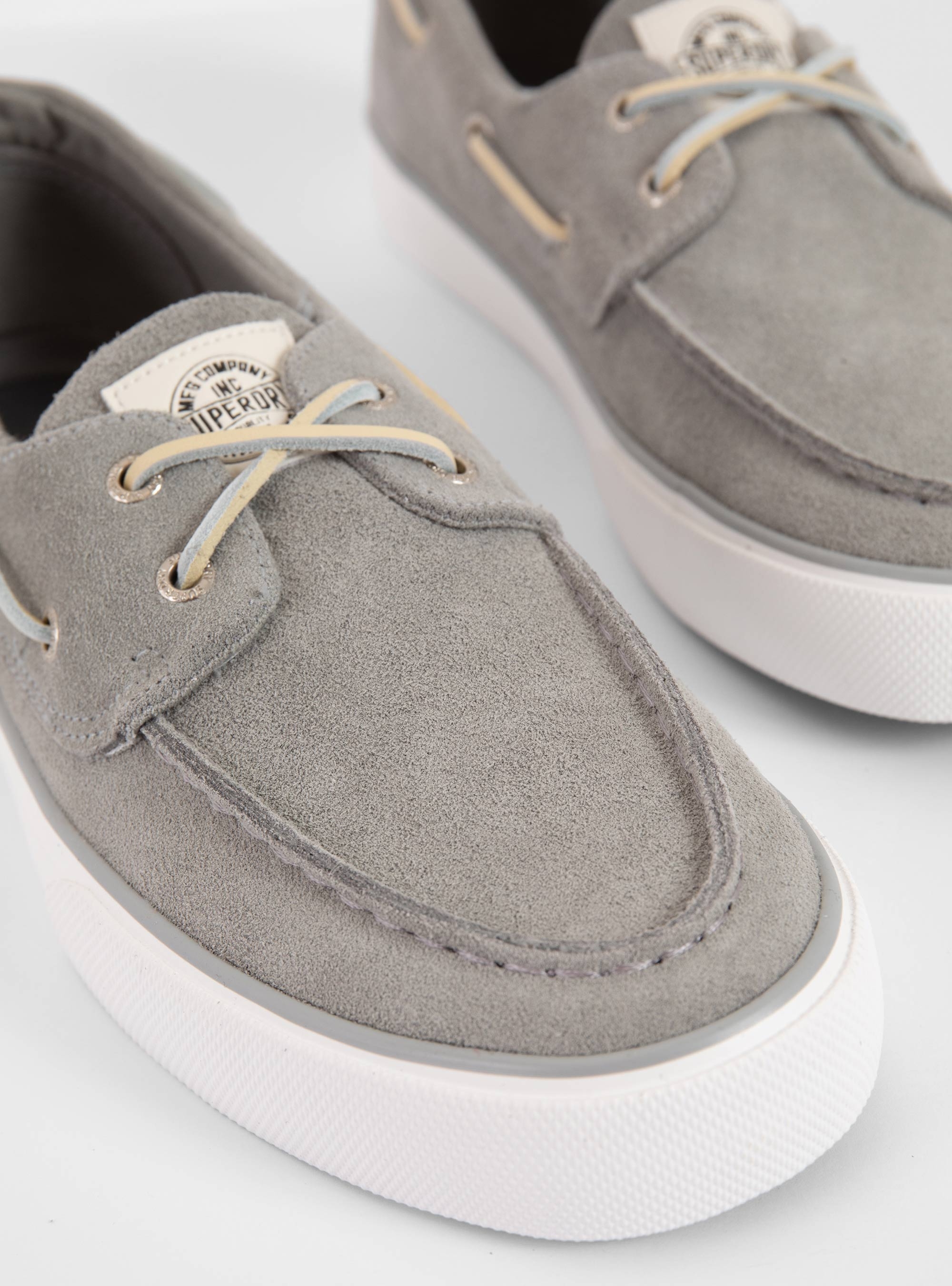 Superdry Antoni Mocassins - Light Grey