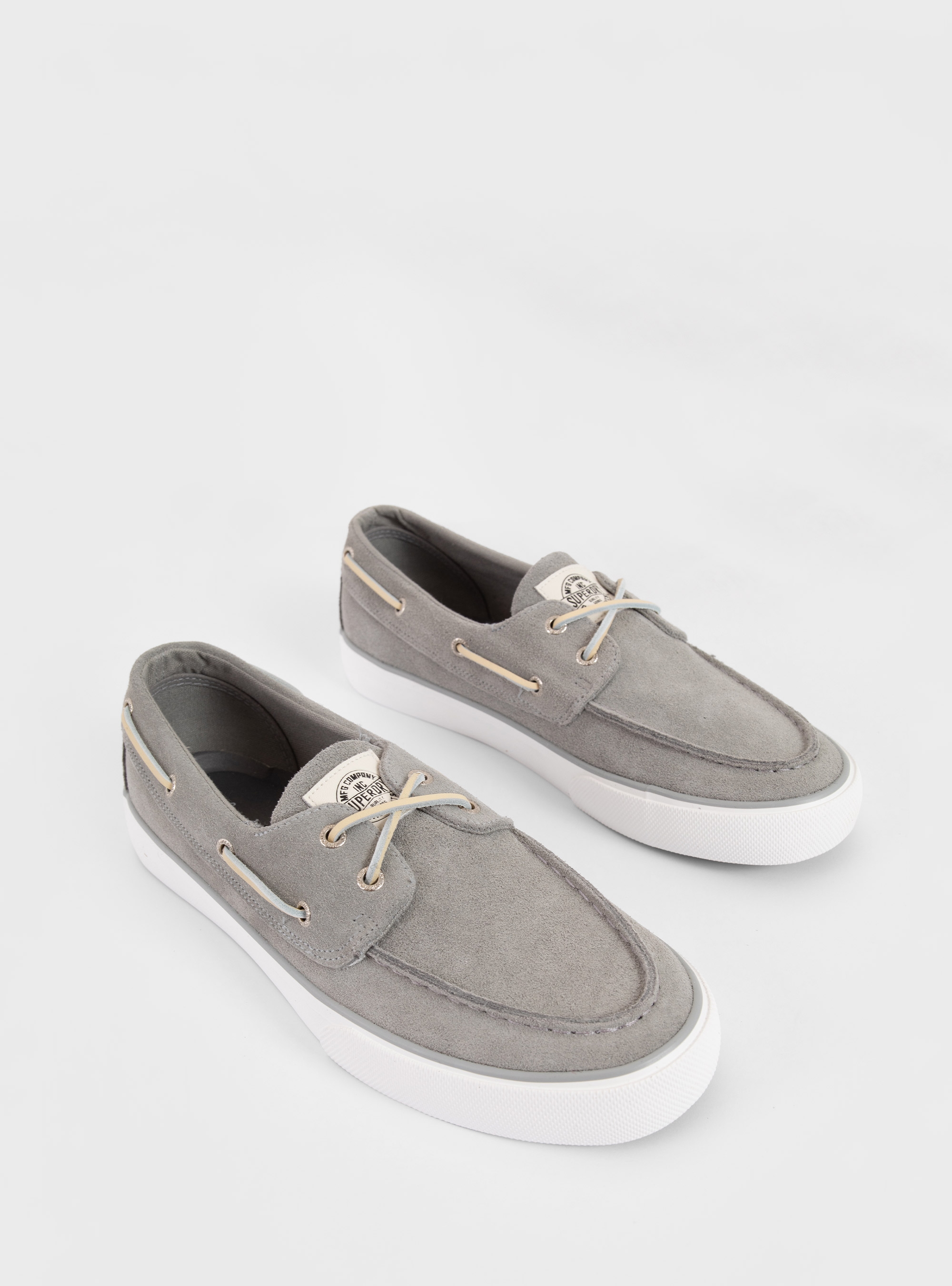 Superdry Antoni Mocassins - Light Grey