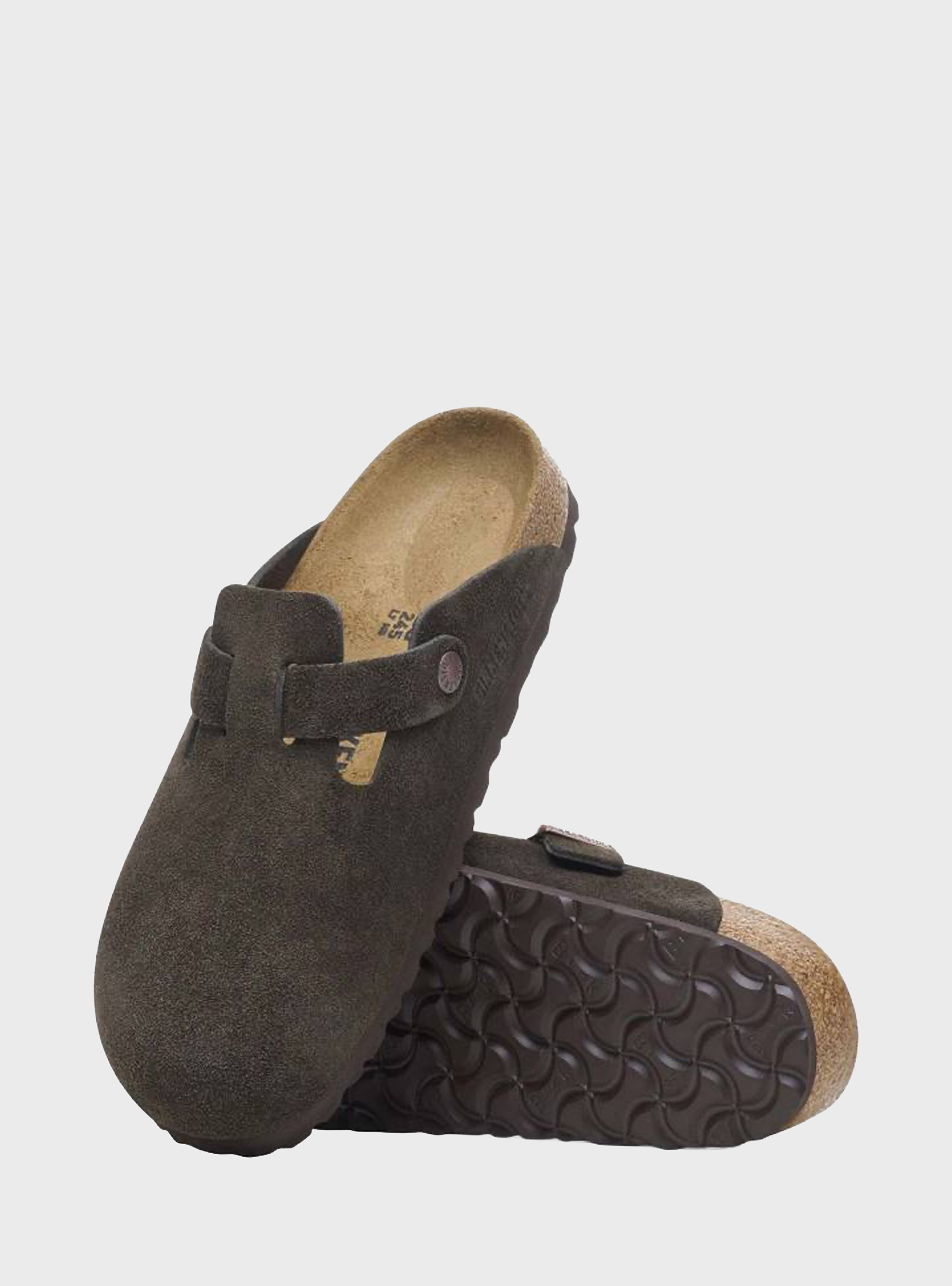 Birkenstock Boston Regular Fit Sandals - Brown