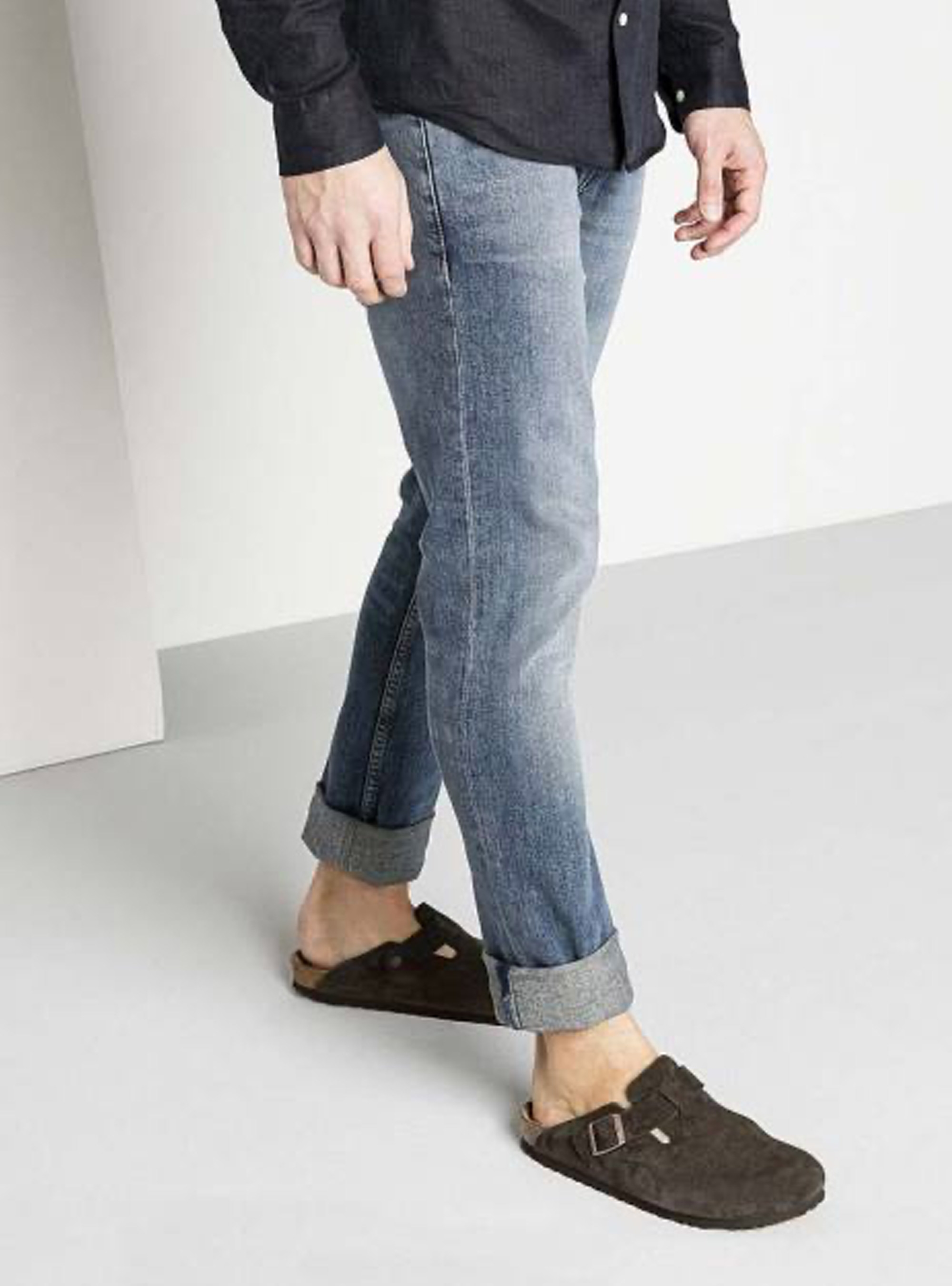 Birkenstock Boston Regular Fit Sandals - Brown