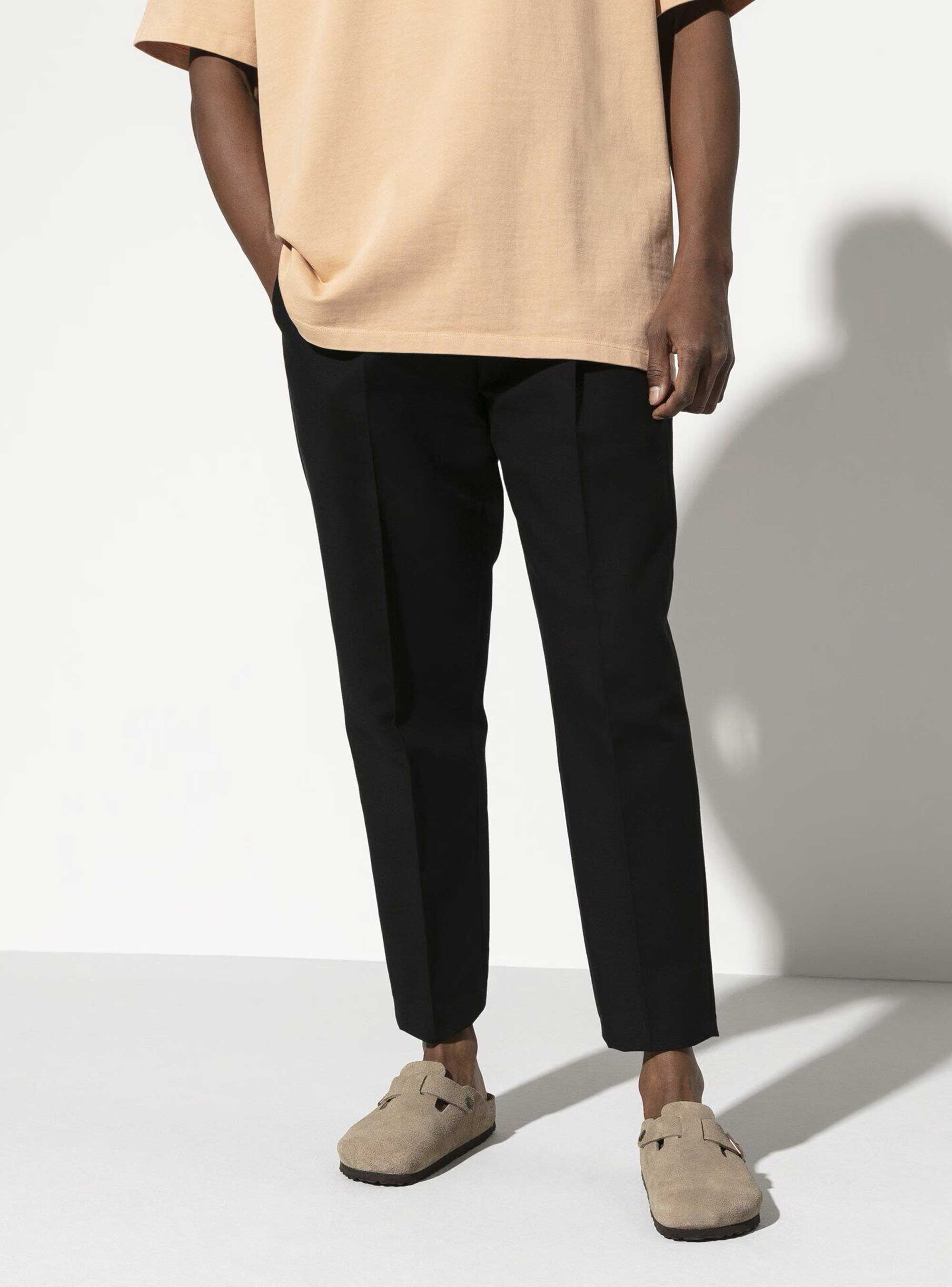 Birkenstock Boston Soft Footbed Regular Fit Sandals - Taupe