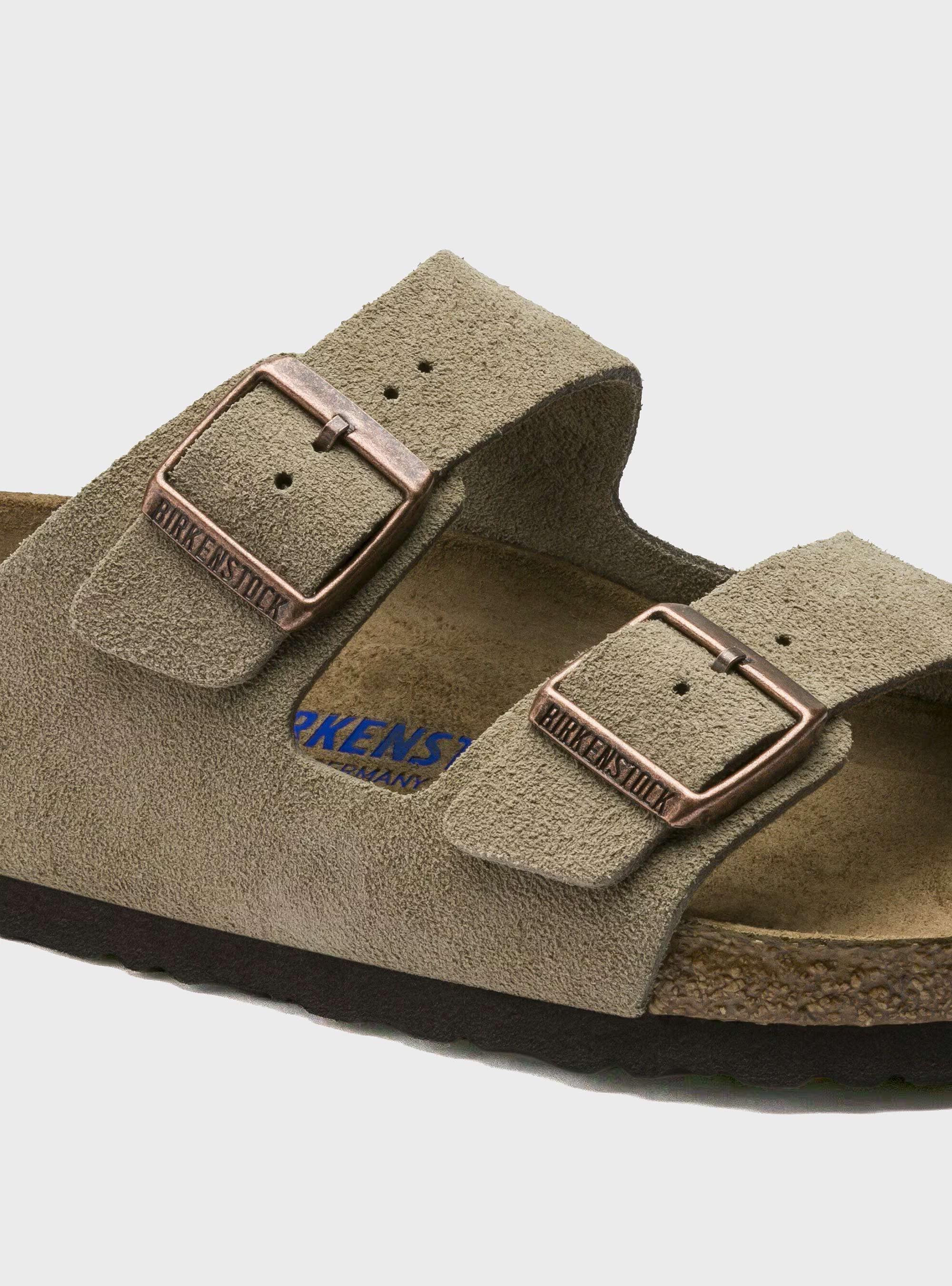 Birkenstock Arizona Soft Footbed Regular Fit Sanadls - Taupe