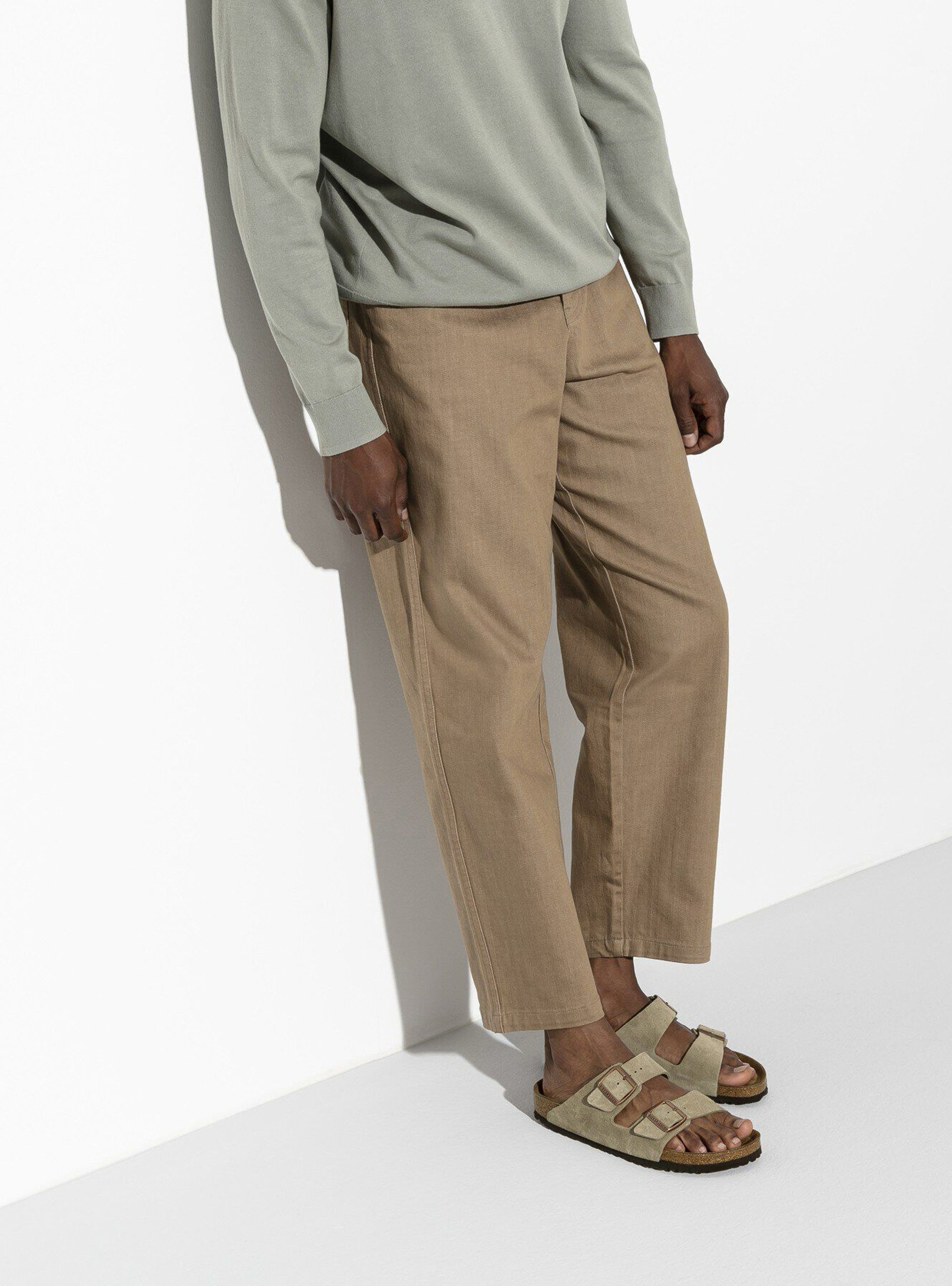 Birkenstock Arizona Soft Footbed Regular Fit Sanadls - Taupe