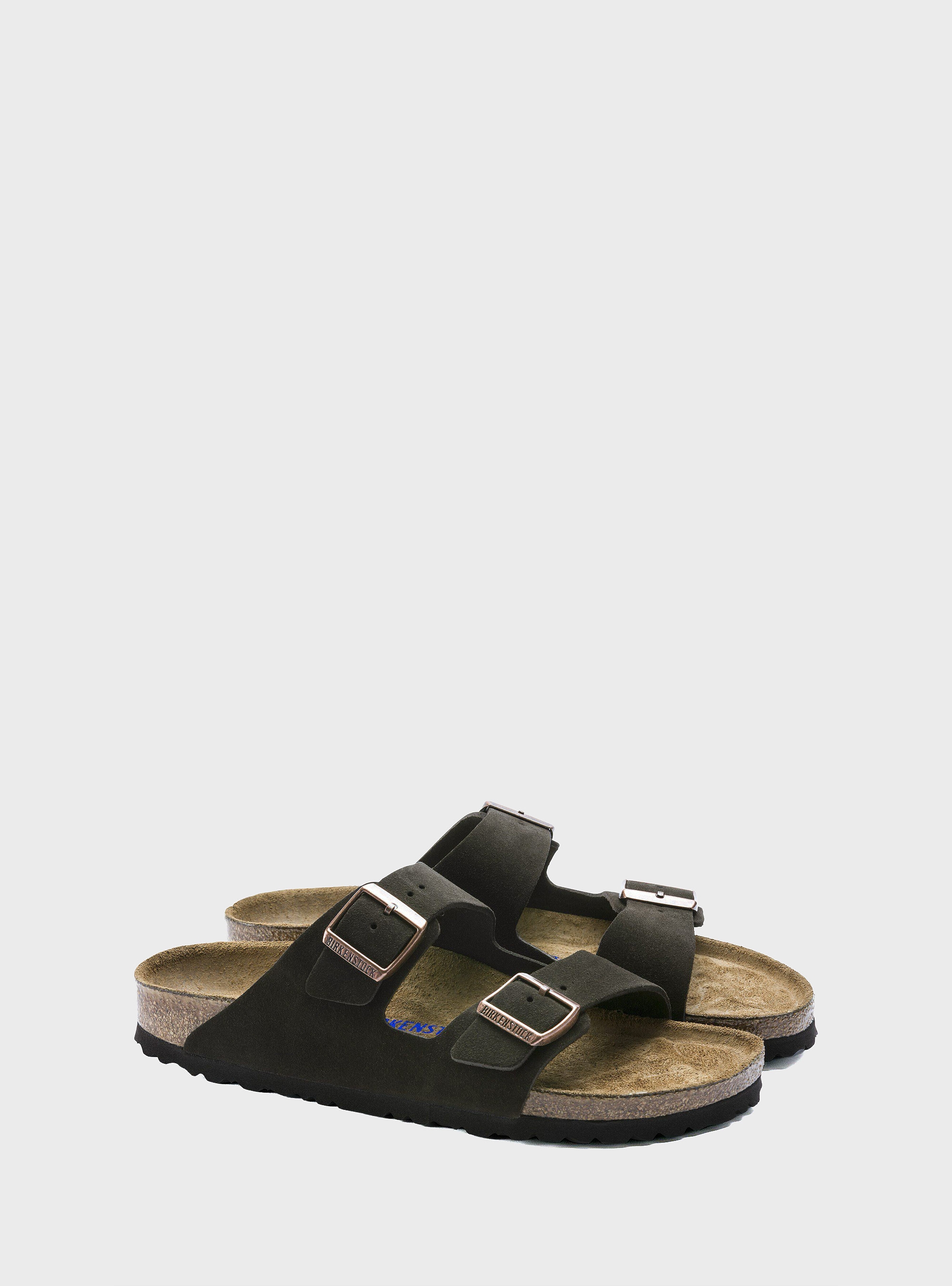 Birkenstock Arizona Soft Footbed Regular Fit Sanadls - Brown