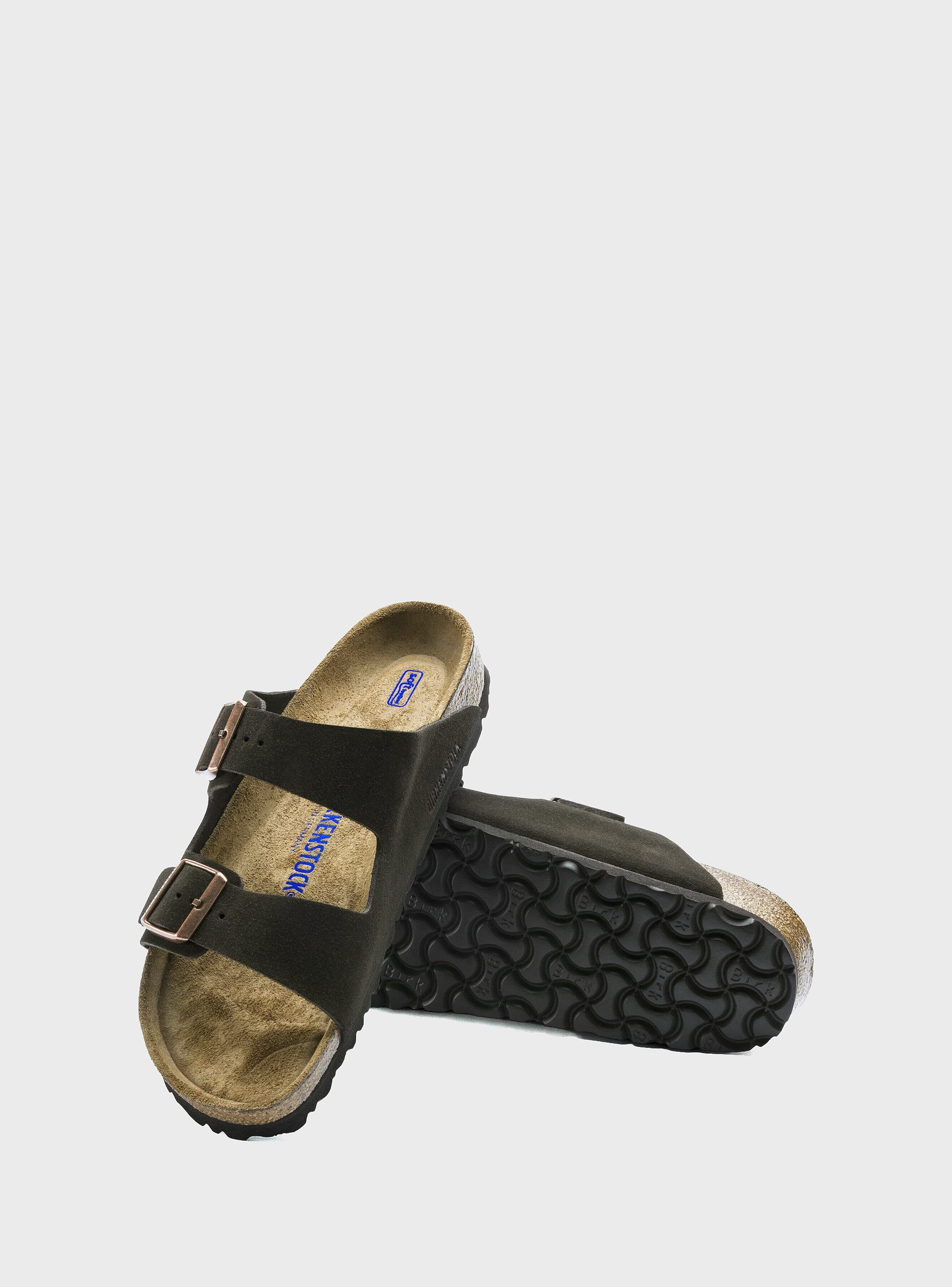 Birkenstock Arizona Soft Footbed Regular Fit Sanadls - Brown