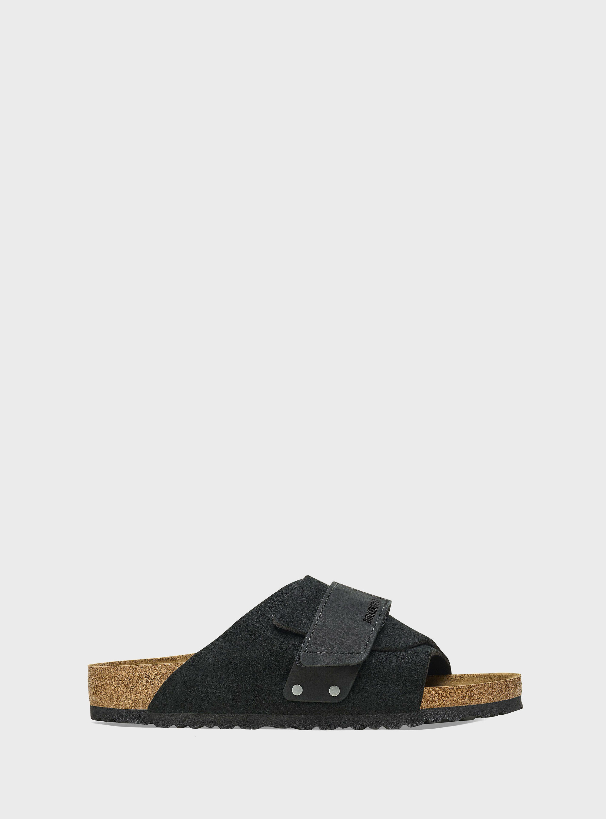 Birkenstock Kyoto Regular Fit Sandals - Black