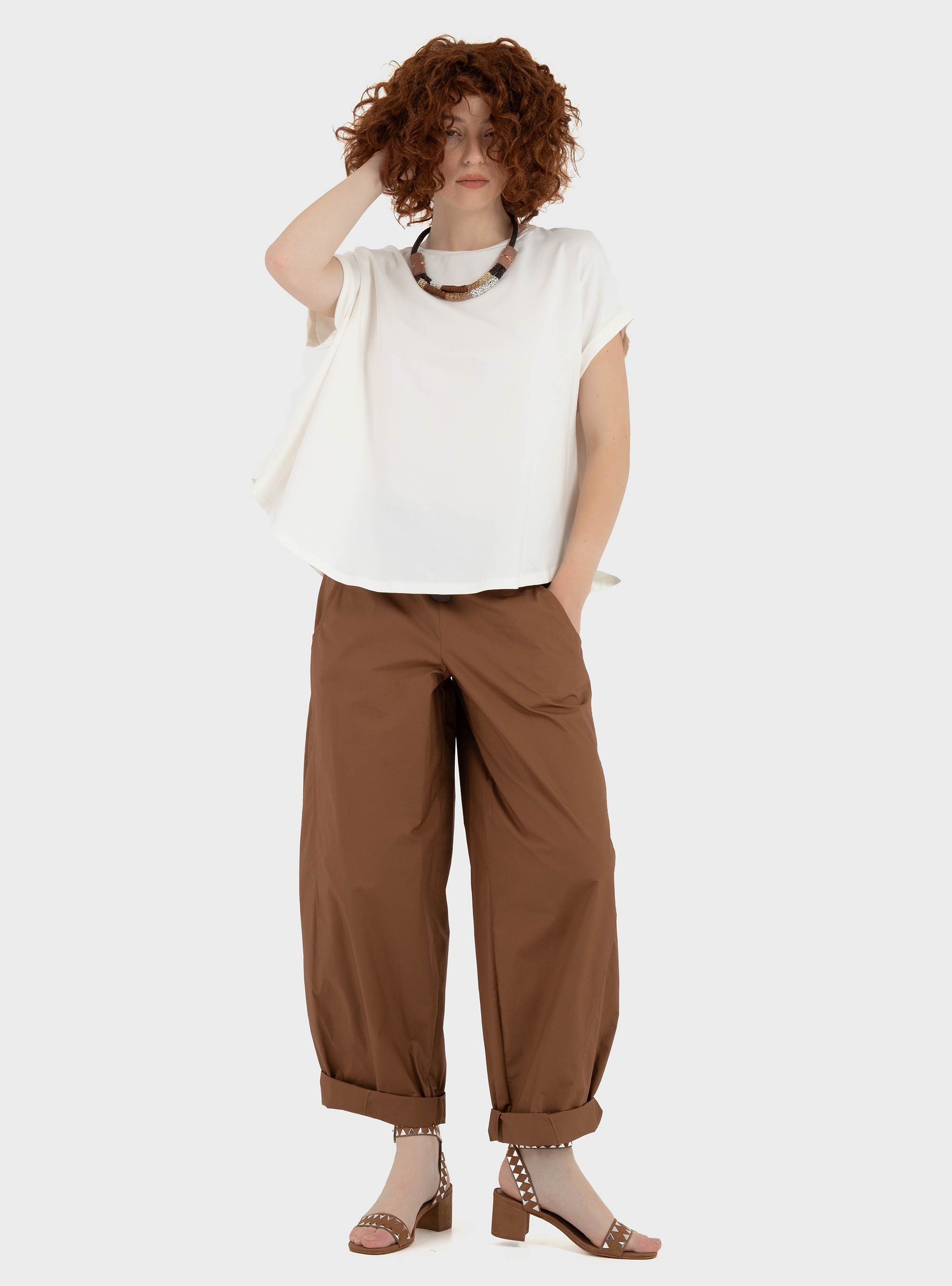 Souvenir Balloon Pants - Brown