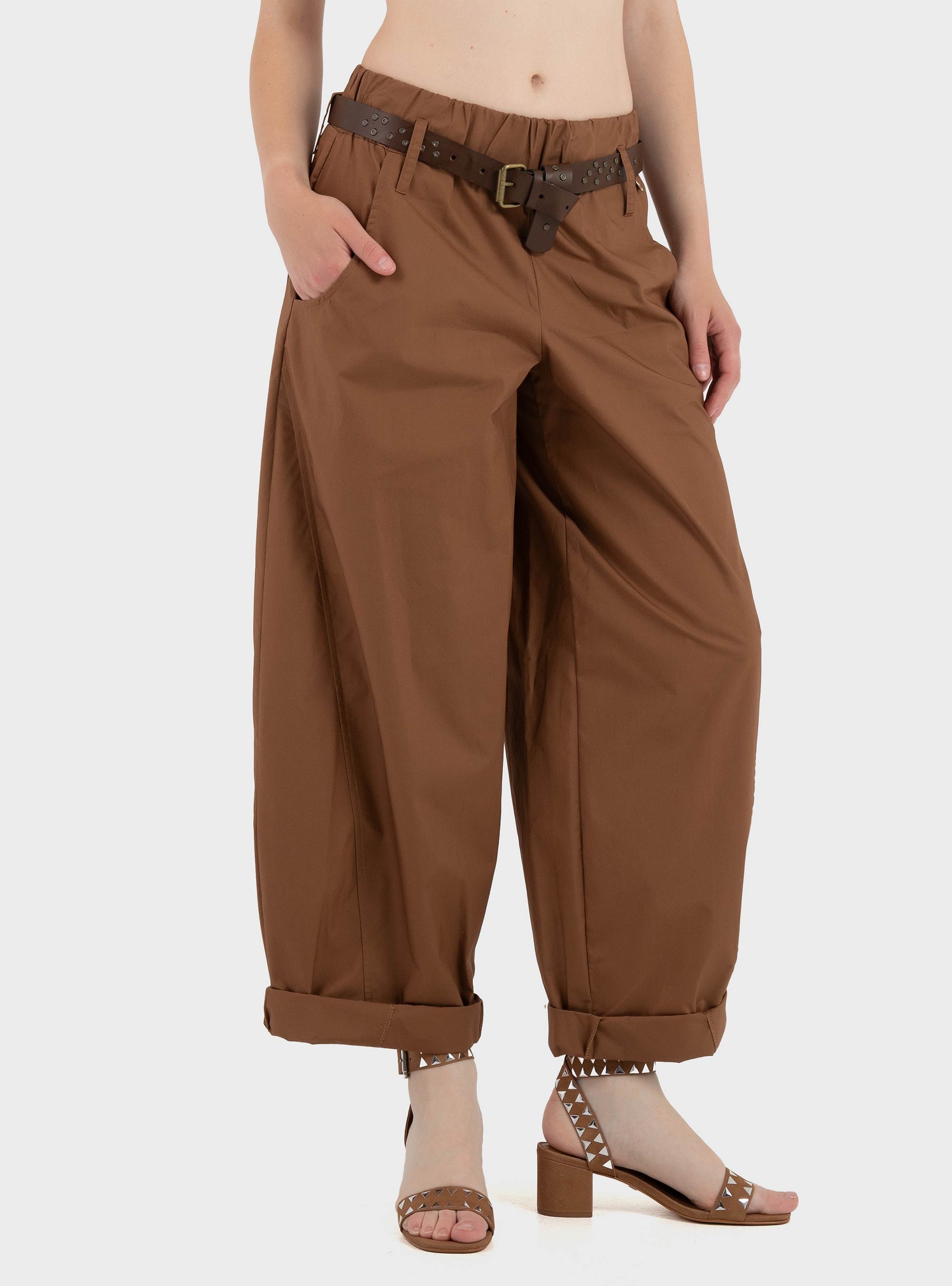 Souvenir Balloon Pants - Brown